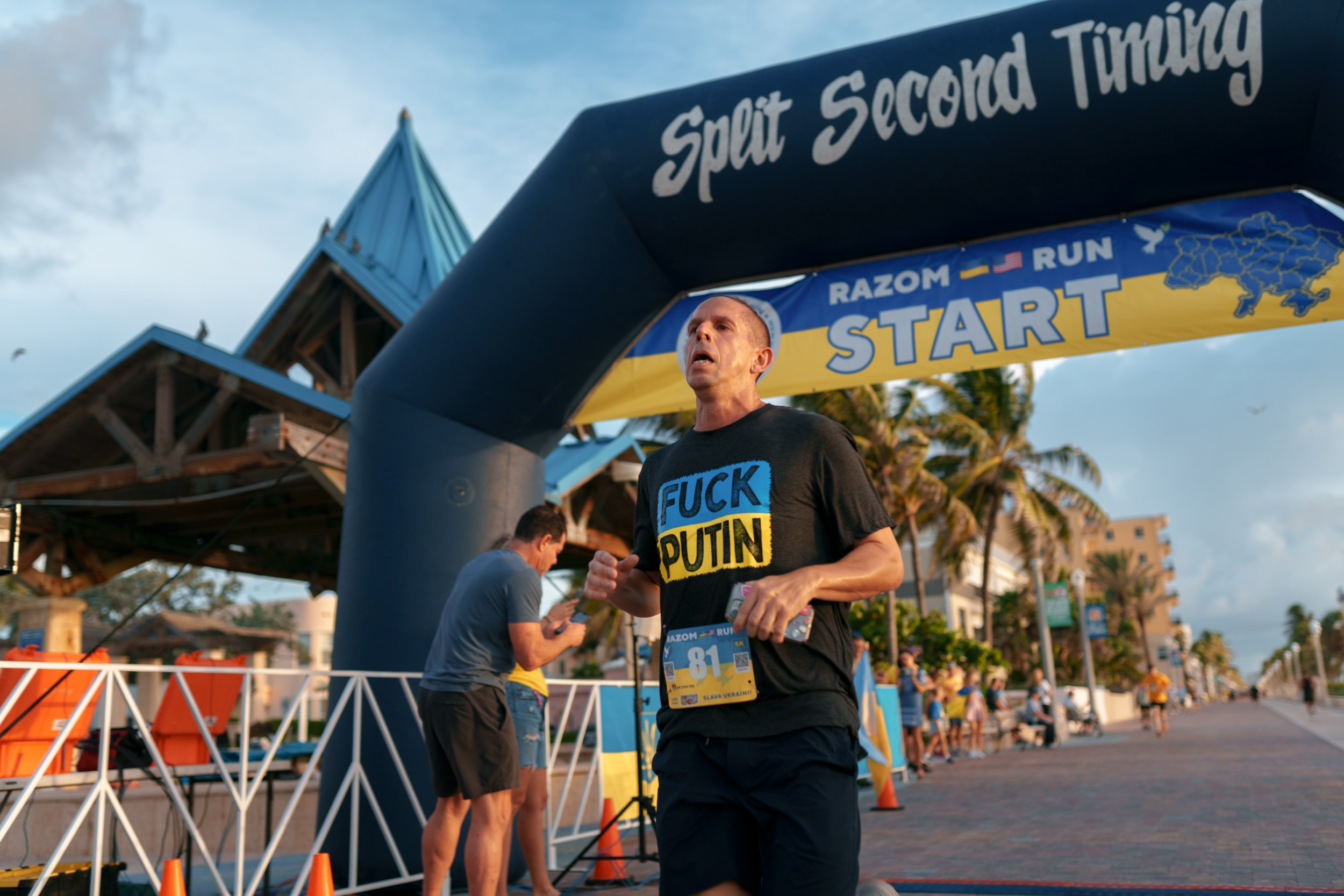 RAZOM RUN. ФОТОГРАФ ФЛОРИДА МАЙАМИ