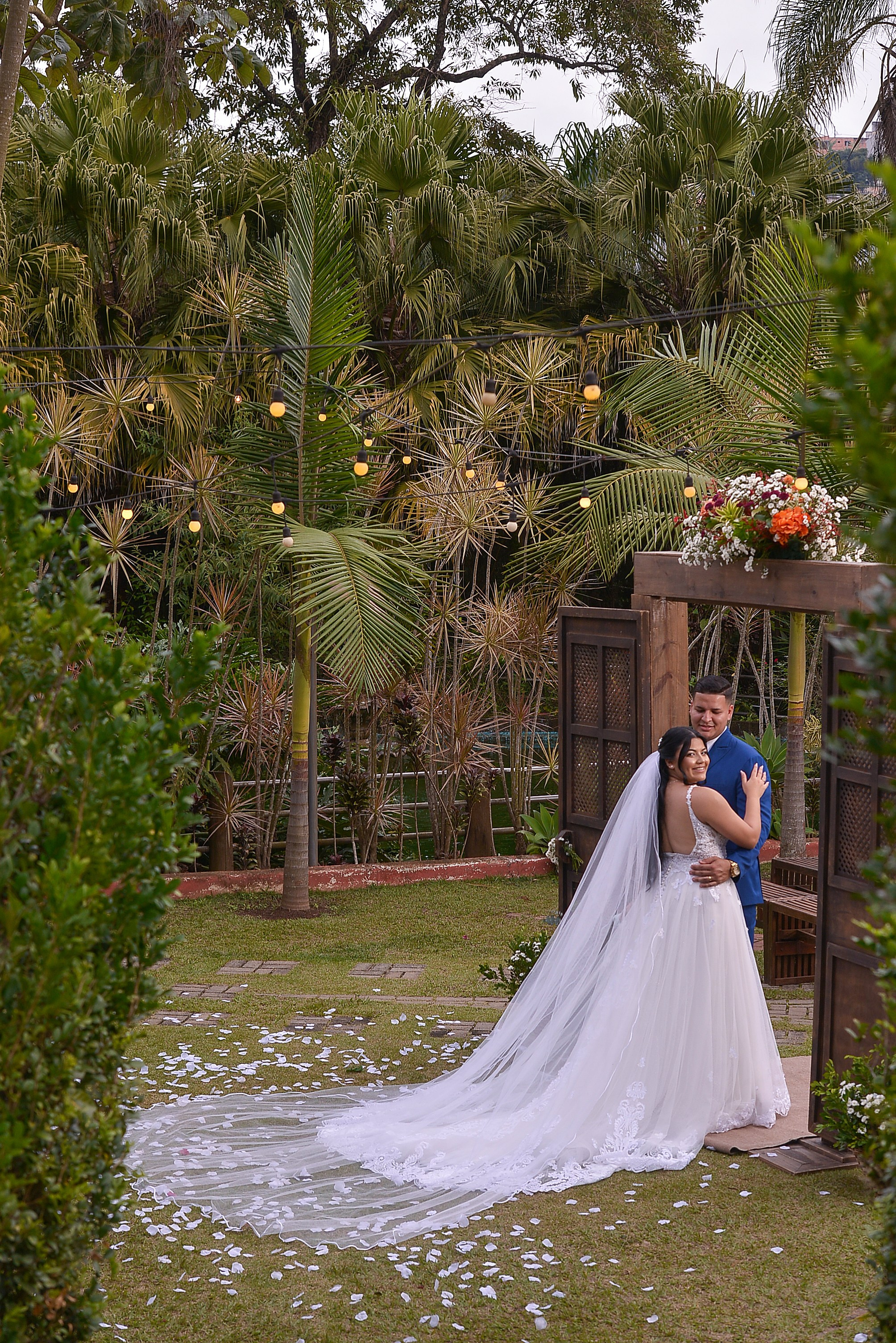Kauê & Sabrina, Espaço vergreen. Produtora Bride