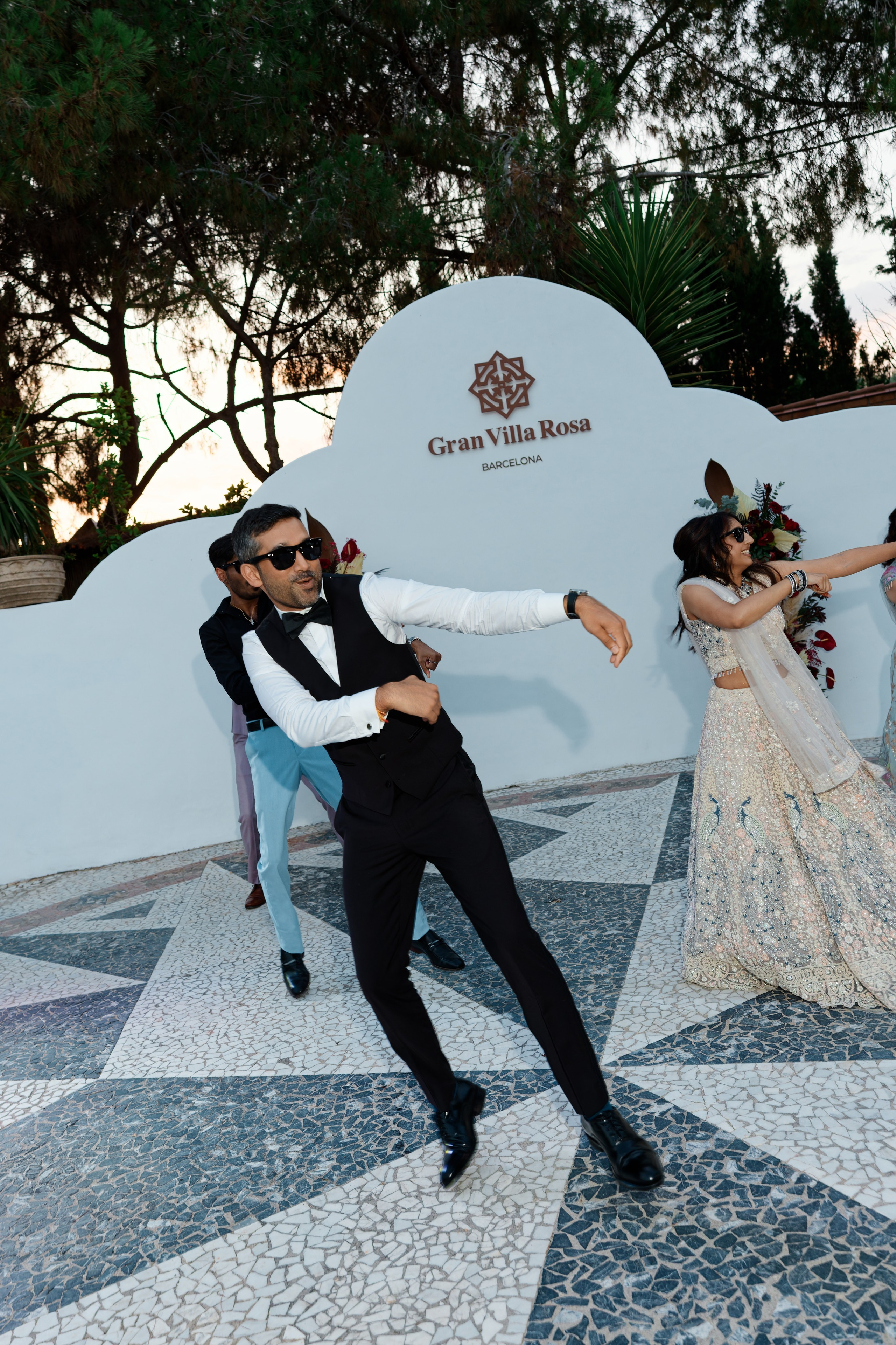 Indian wedding at Gran Villa Rosa, Barcelona