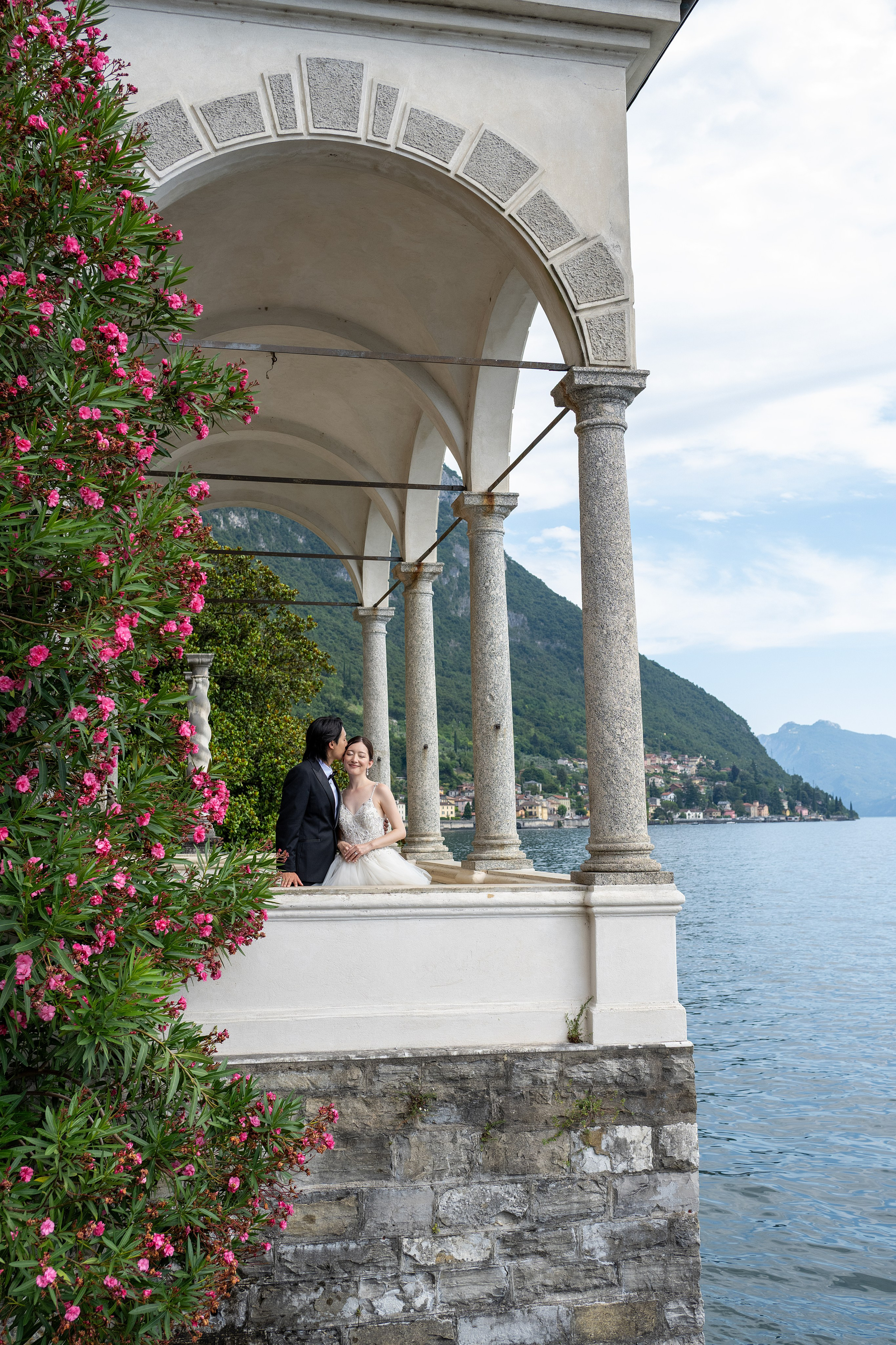 Villa Monastero. Fotografo matrimonio Lago di Como Ferrari Media Production