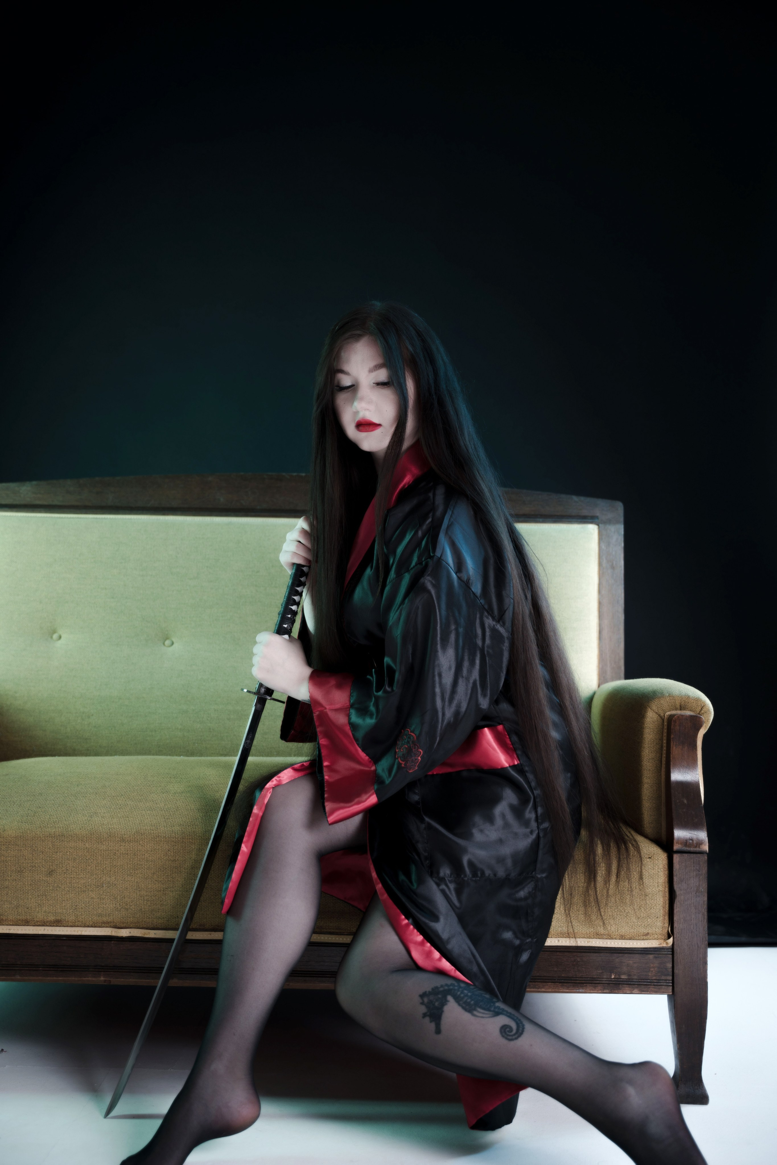 SAMURAI.EXE. Anna Omni — concept photographer and digital artist in Riga, Latvia