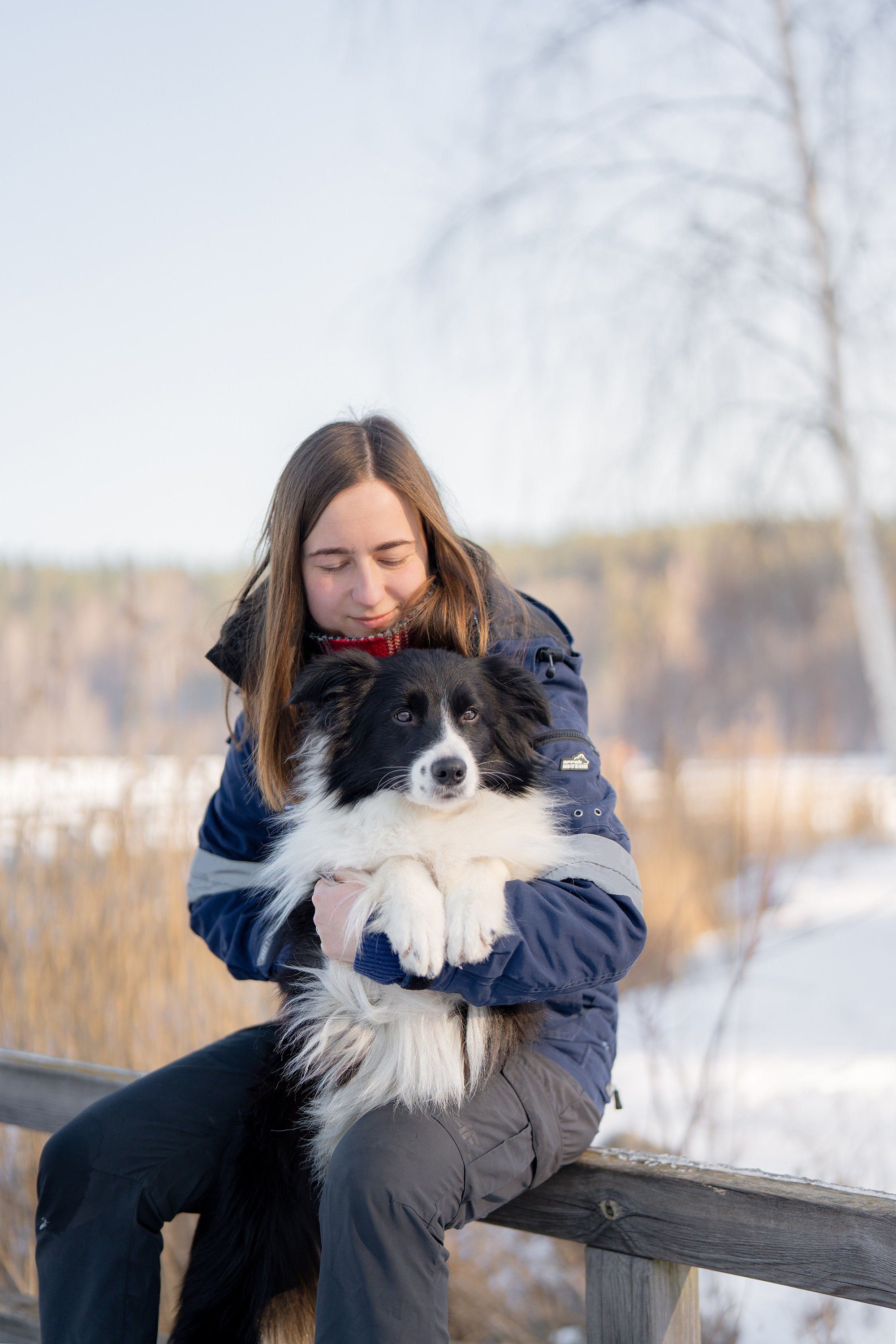 Gabija, Deka ir šaltas žiemos rytas. Vita Klimaševska ○ Fluffy Soulmate Photography