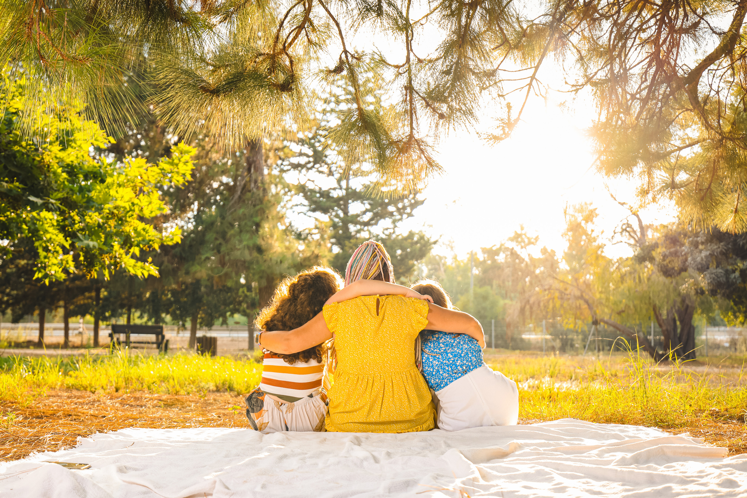 Sunset. Time machine Studio