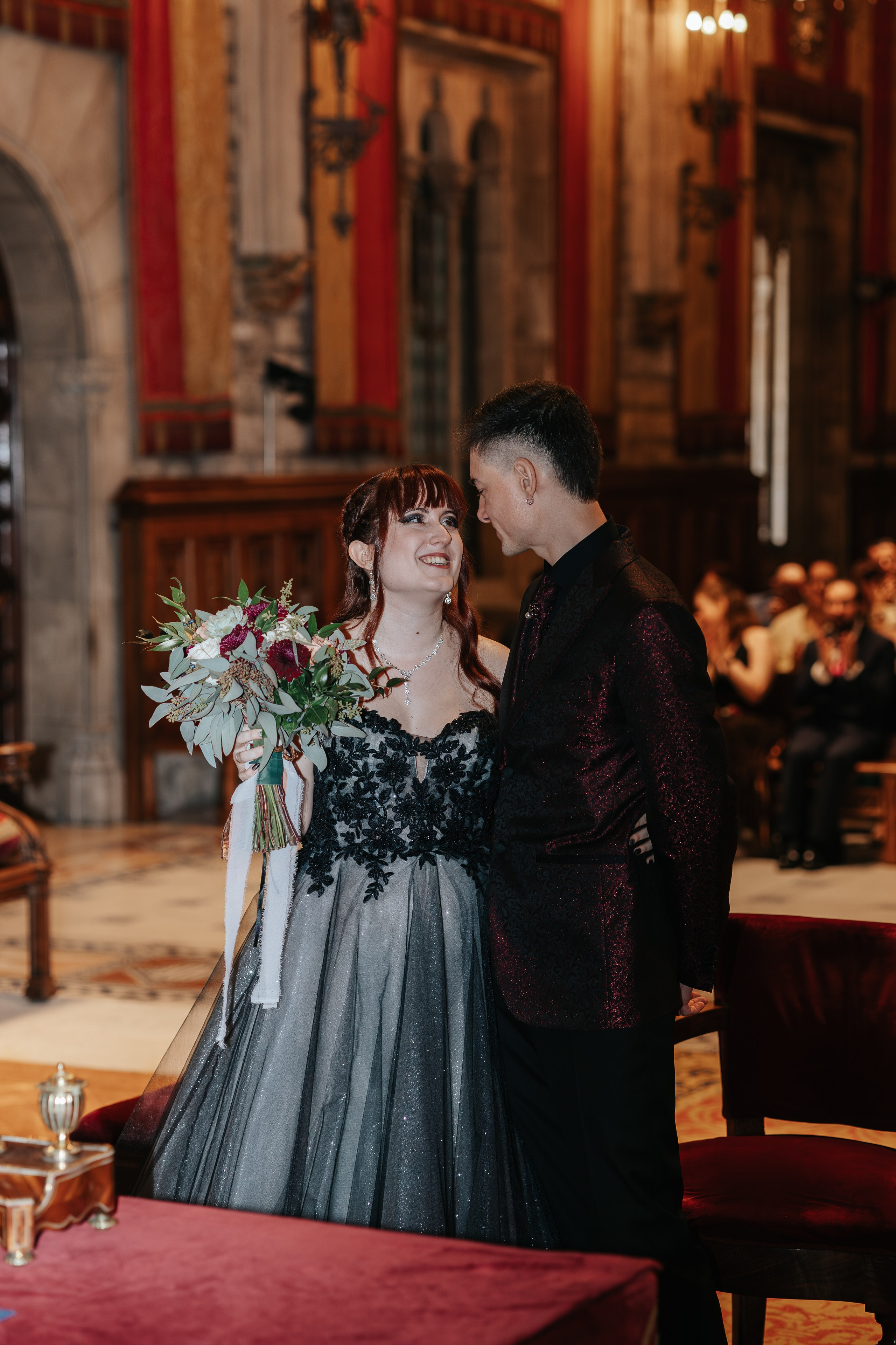 Alicia+Ruben, 04.10.2025, Ayuntamiento de Barcelona, Hotel Miramar. Wedding photographer in Catalonia