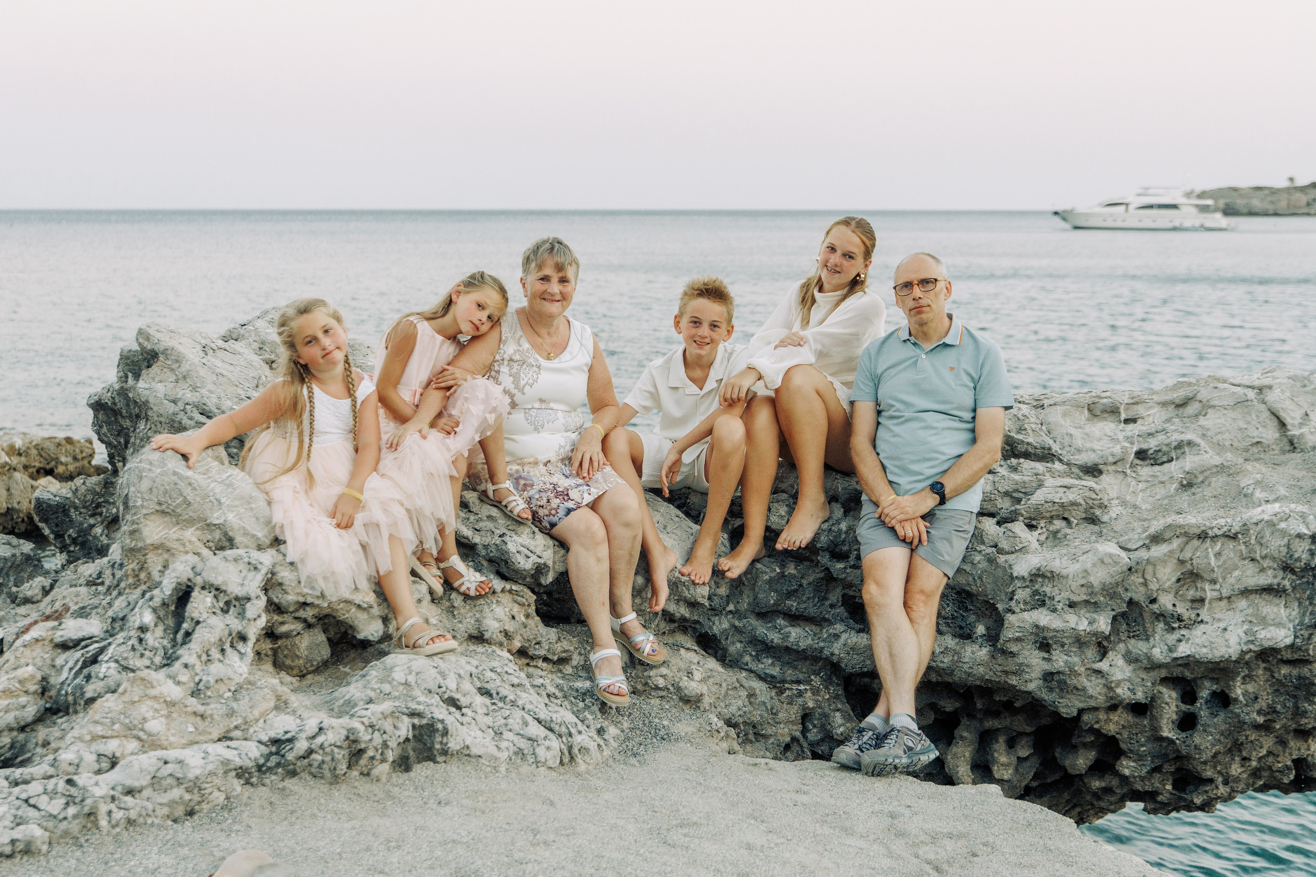 Inez family. Portrait- und Hochzeitsfotografin Irene Art Photo mit Sitz auf der griechischen Insel Rhodos