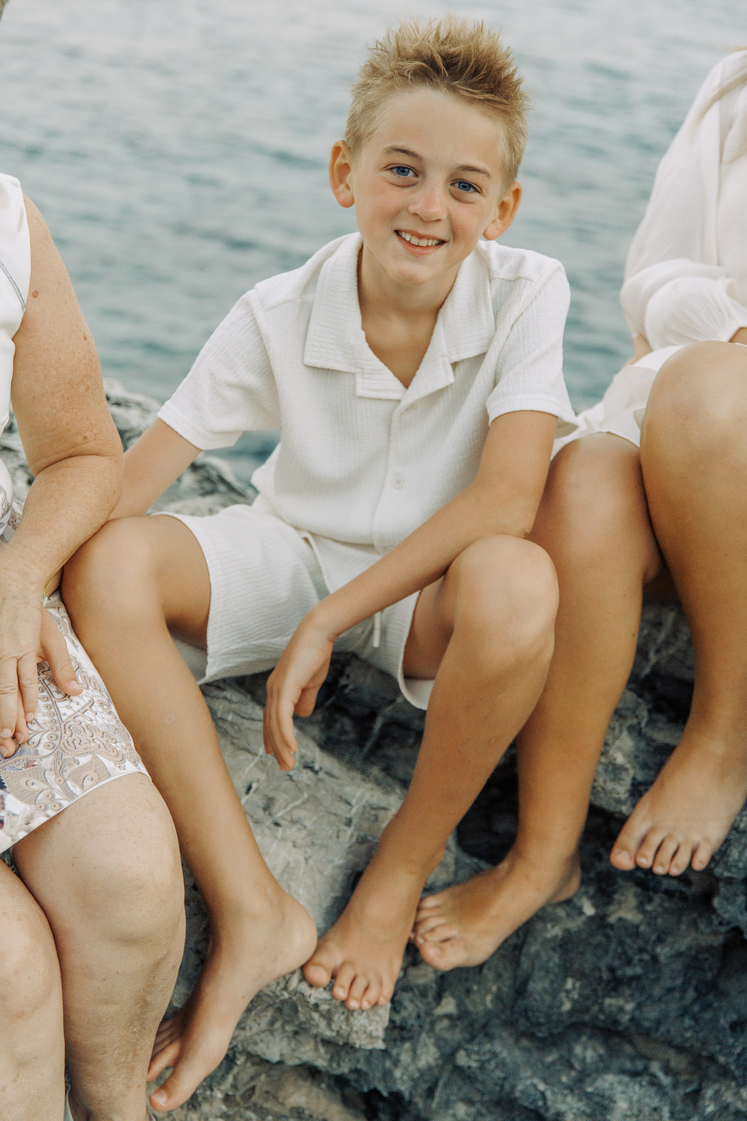 Inez family. Portrait- und Hochzeitsfotografin Irene Art Photo mit Sitz auf der griechischen Insel Rhodos