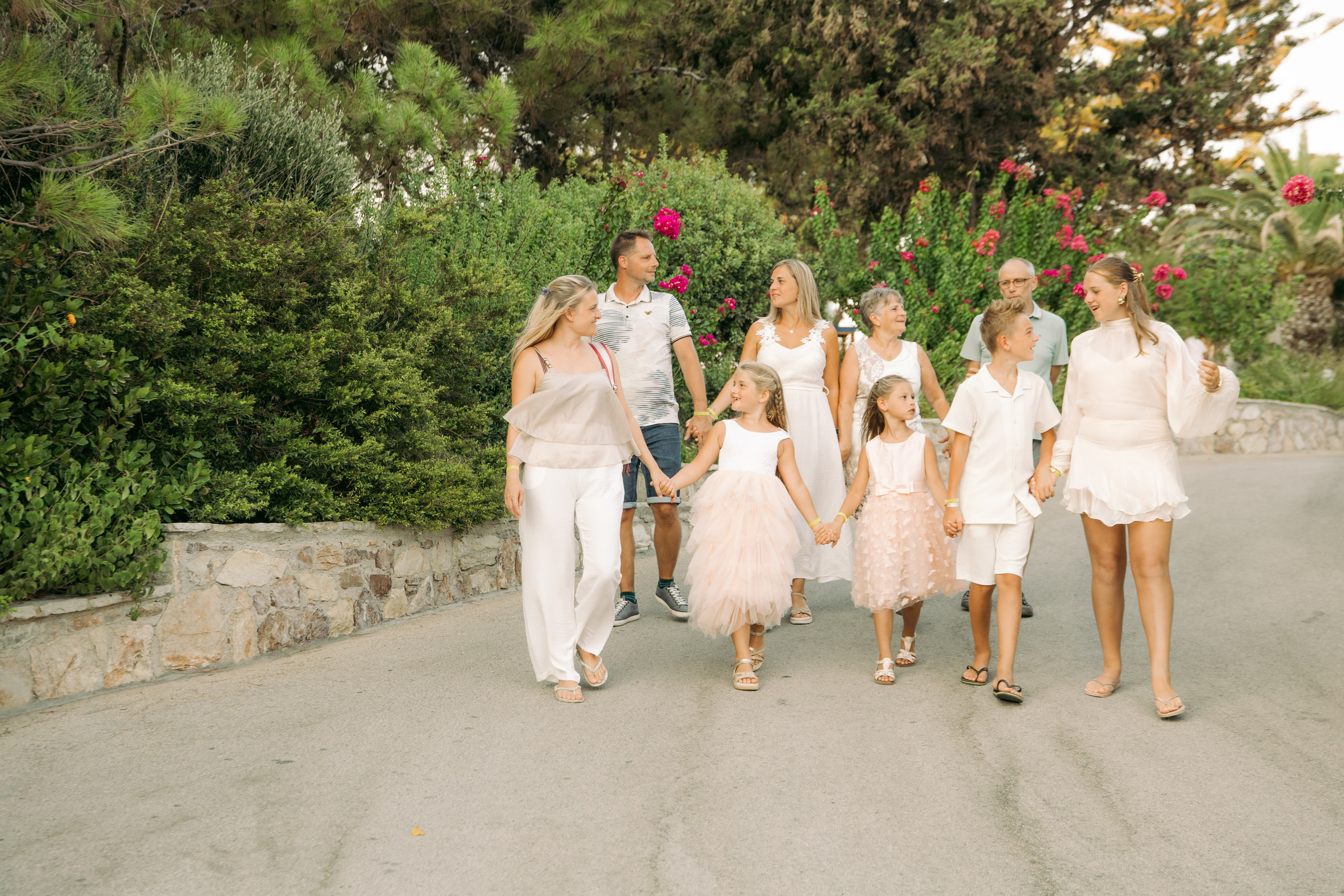 Inez family. Portrait- und Hochzeitsfotografin Irene Art Photo mit Sitz auf der griechischen Insel Rhodos