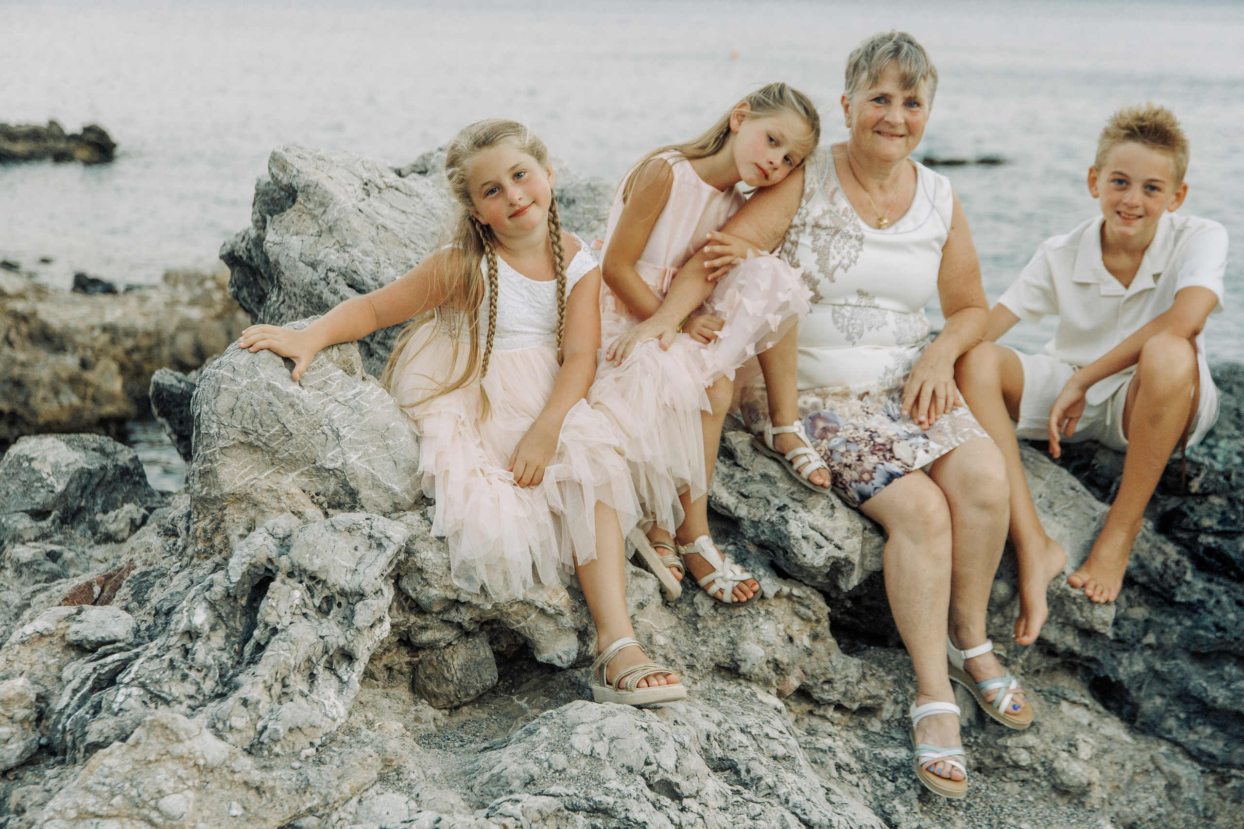 Inez family. Portrait- und Hochzeitsfotografin Irene Art Photo mit Sitz auf der griechischen Insel Rhodos