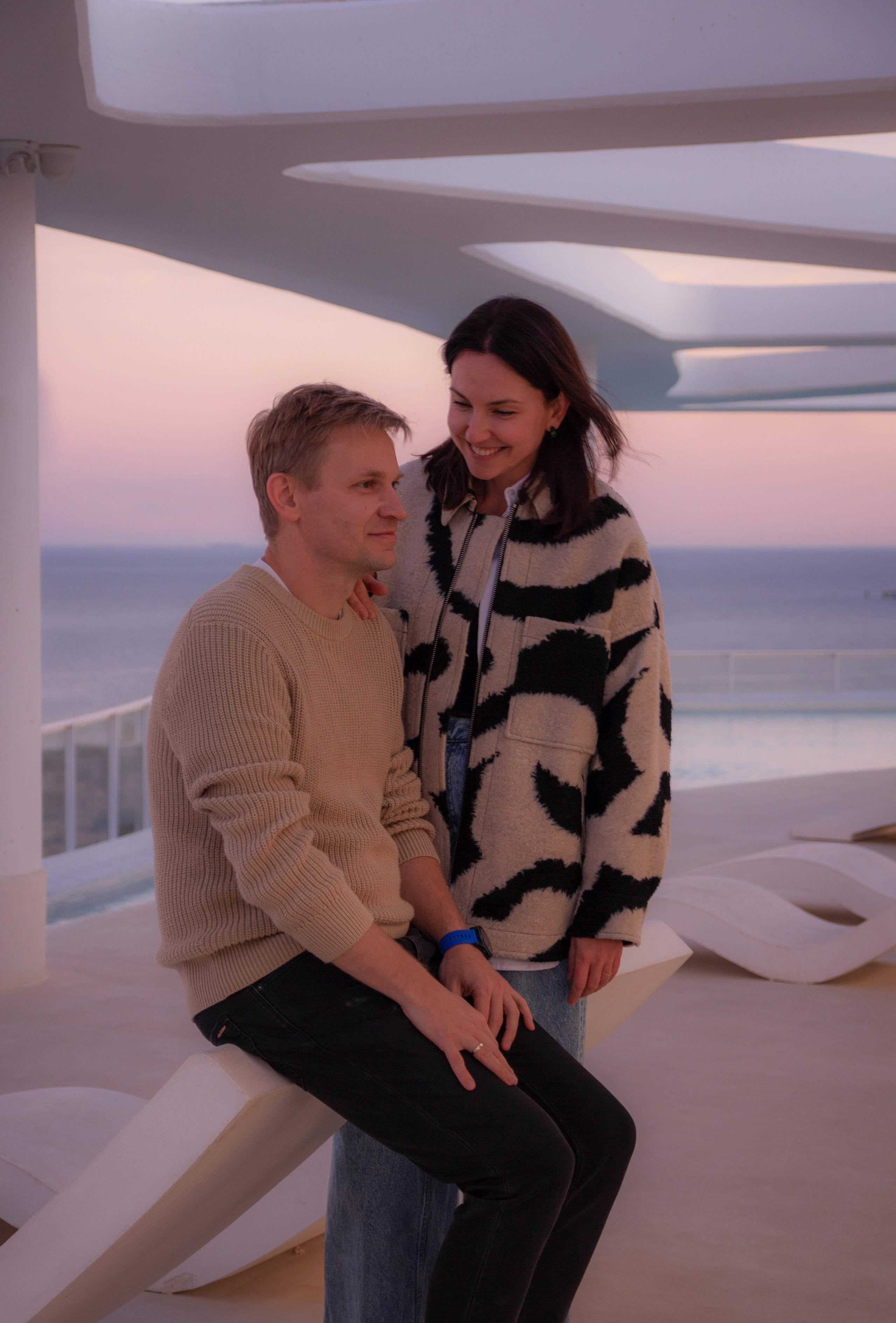 FAMILIA CANET. Fotógrafa Olena Petryk. Realizo sesiones de fotos en Puerto de Sagunto