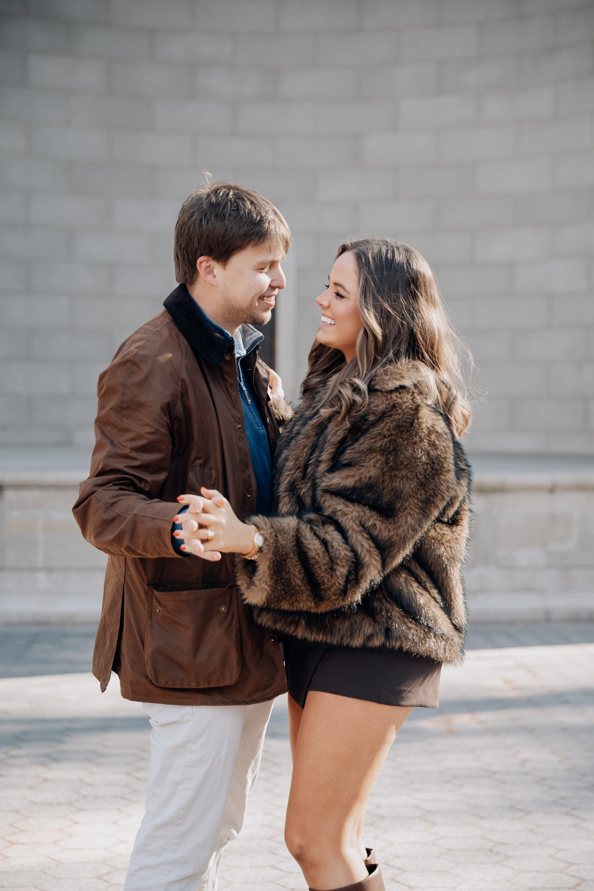 Proposal shoot in Central Park. Portrait and wedding photographer in New York