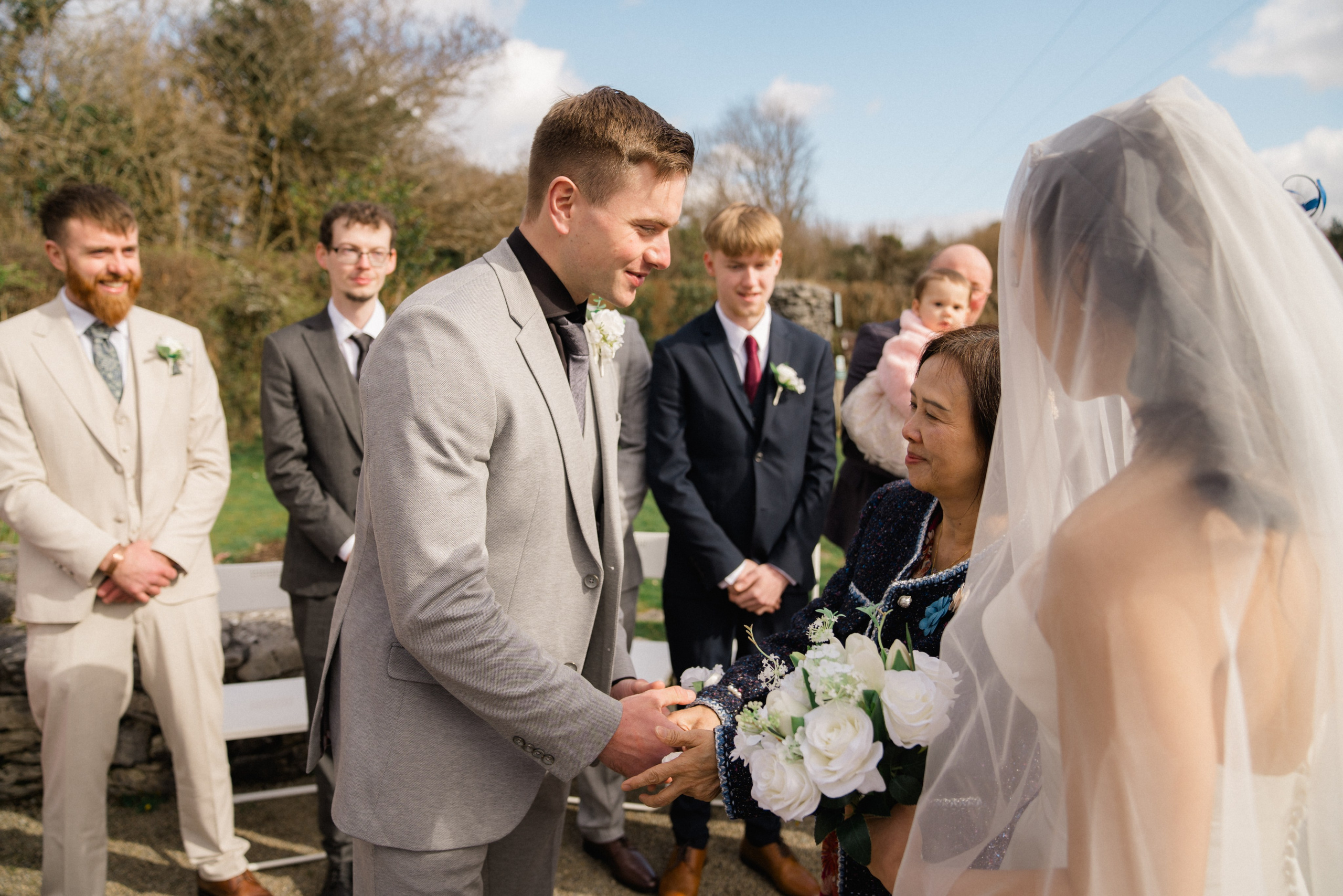 Aongas & Yannie. Wedding and family photographer Ireland
