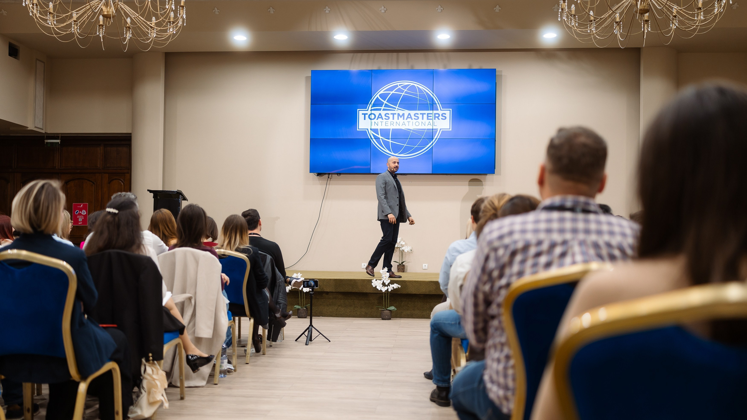 Toastmasters Conference. Marius Ciocan
