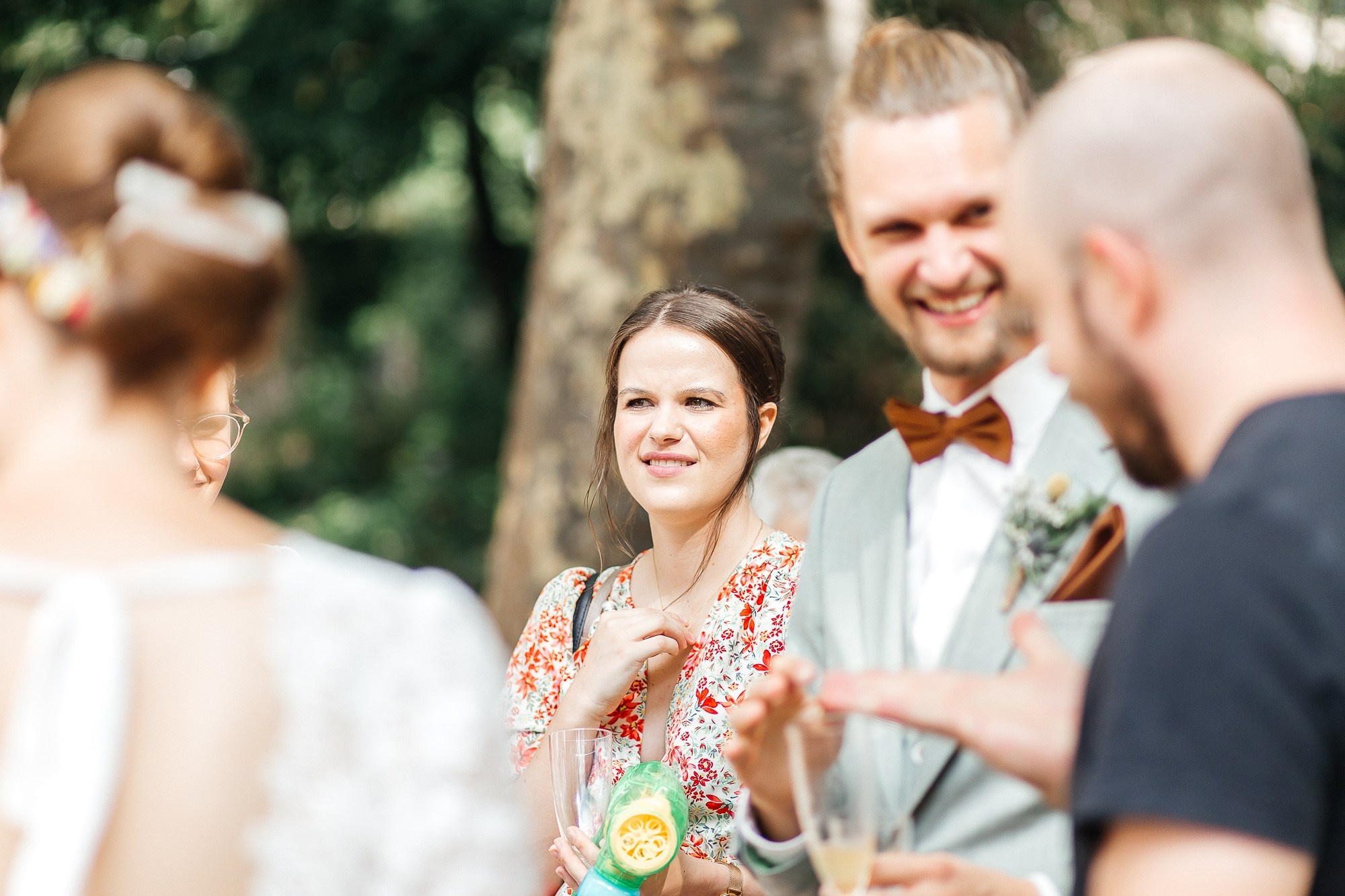 Magische Momente im Clärchens Ballhaus. Hochzeitsfotografie in Berlin Nataliia Schütze