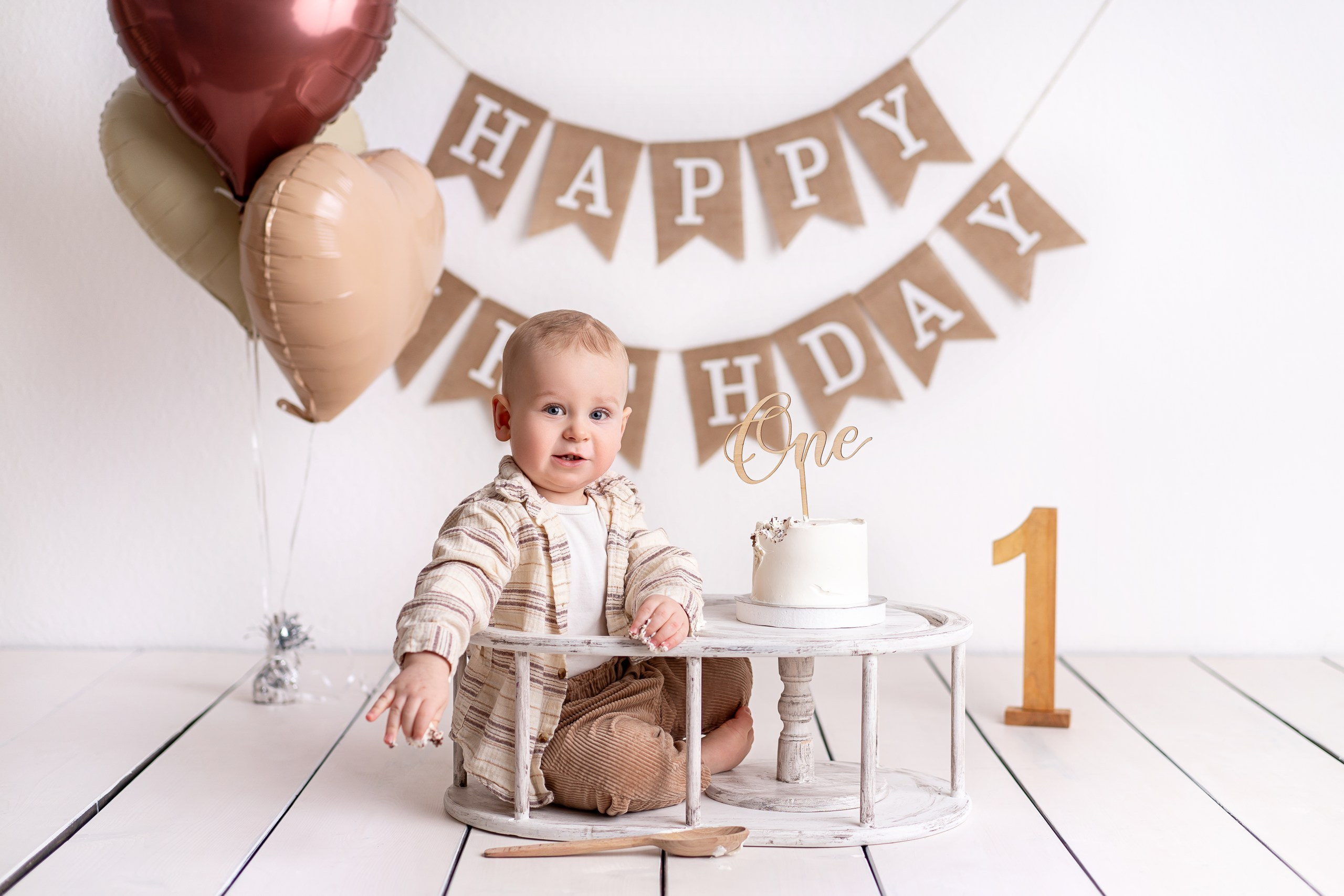 Cake Smash Fotoshooting Berlin – Der erste Geburtstag mit Stil