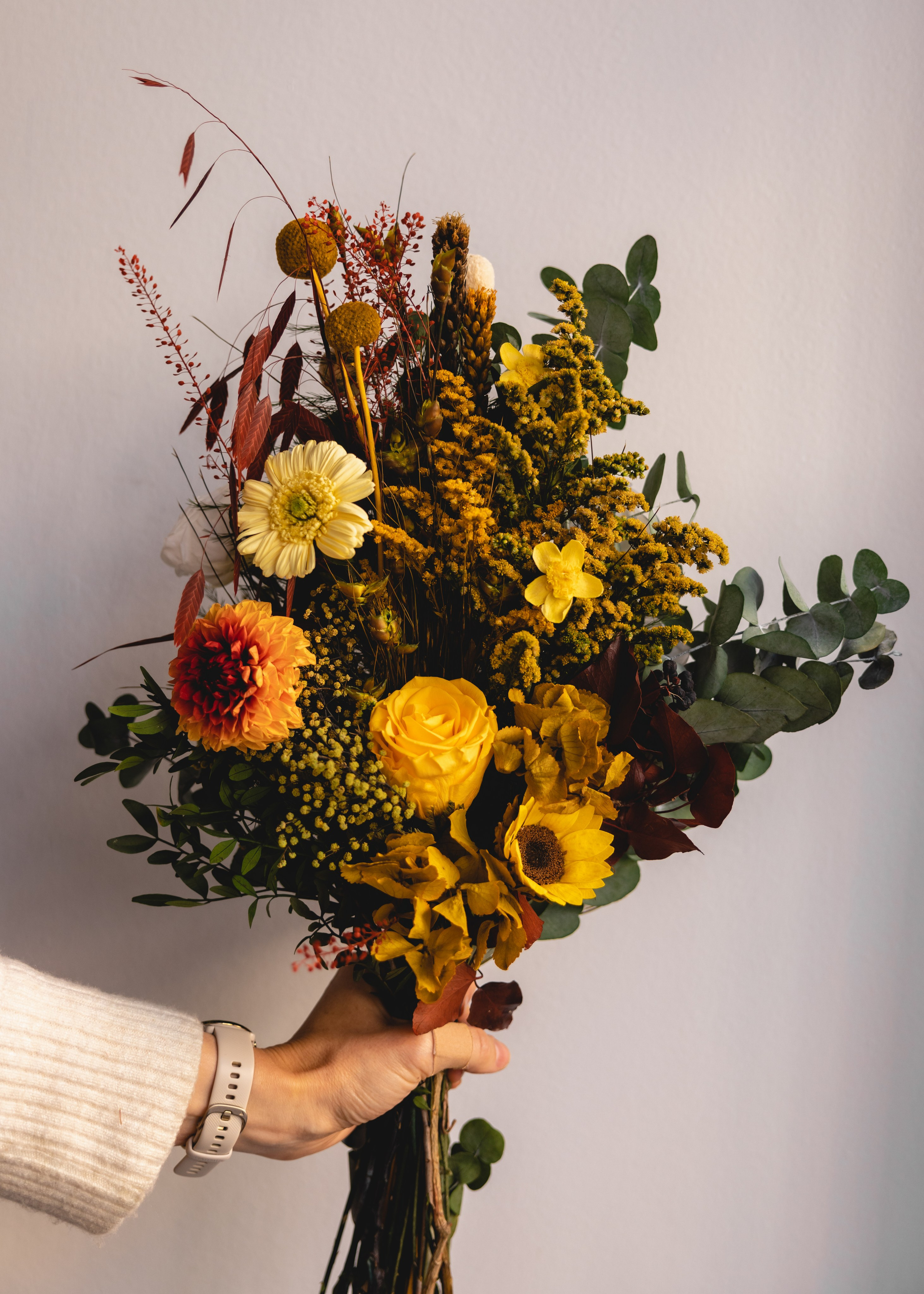 Wow blomster. Professional wedding photographer in Copenhagen, Denmark — Julia Byron