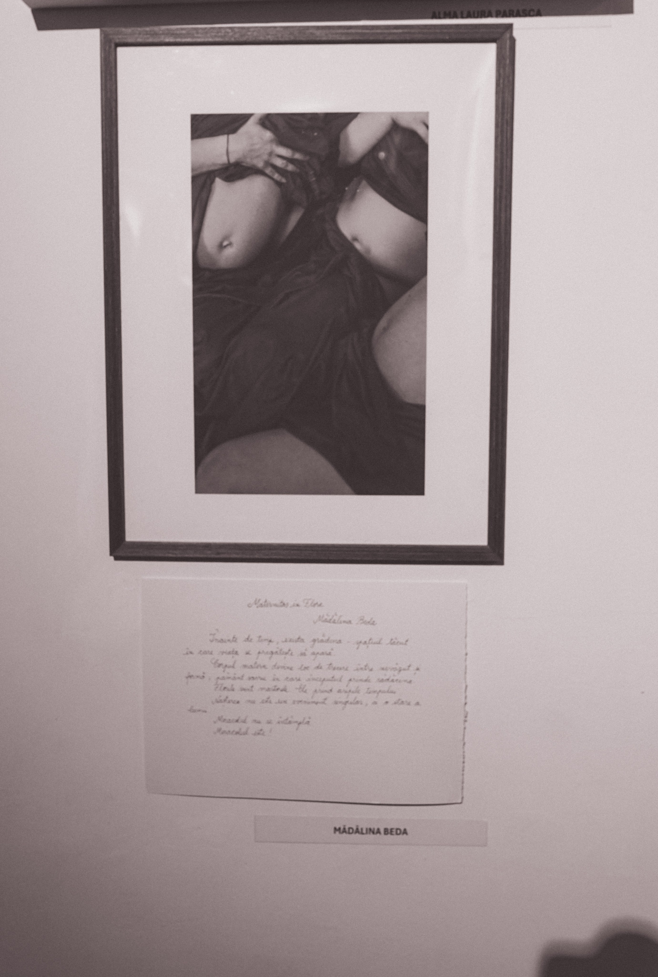 Expoziție Foto Maternitate Brașov | Mădălina Beda. Madalina Beda- Artist vizual, fotograf, doula la nastere, consultant babywearing Brasov si in toata tara