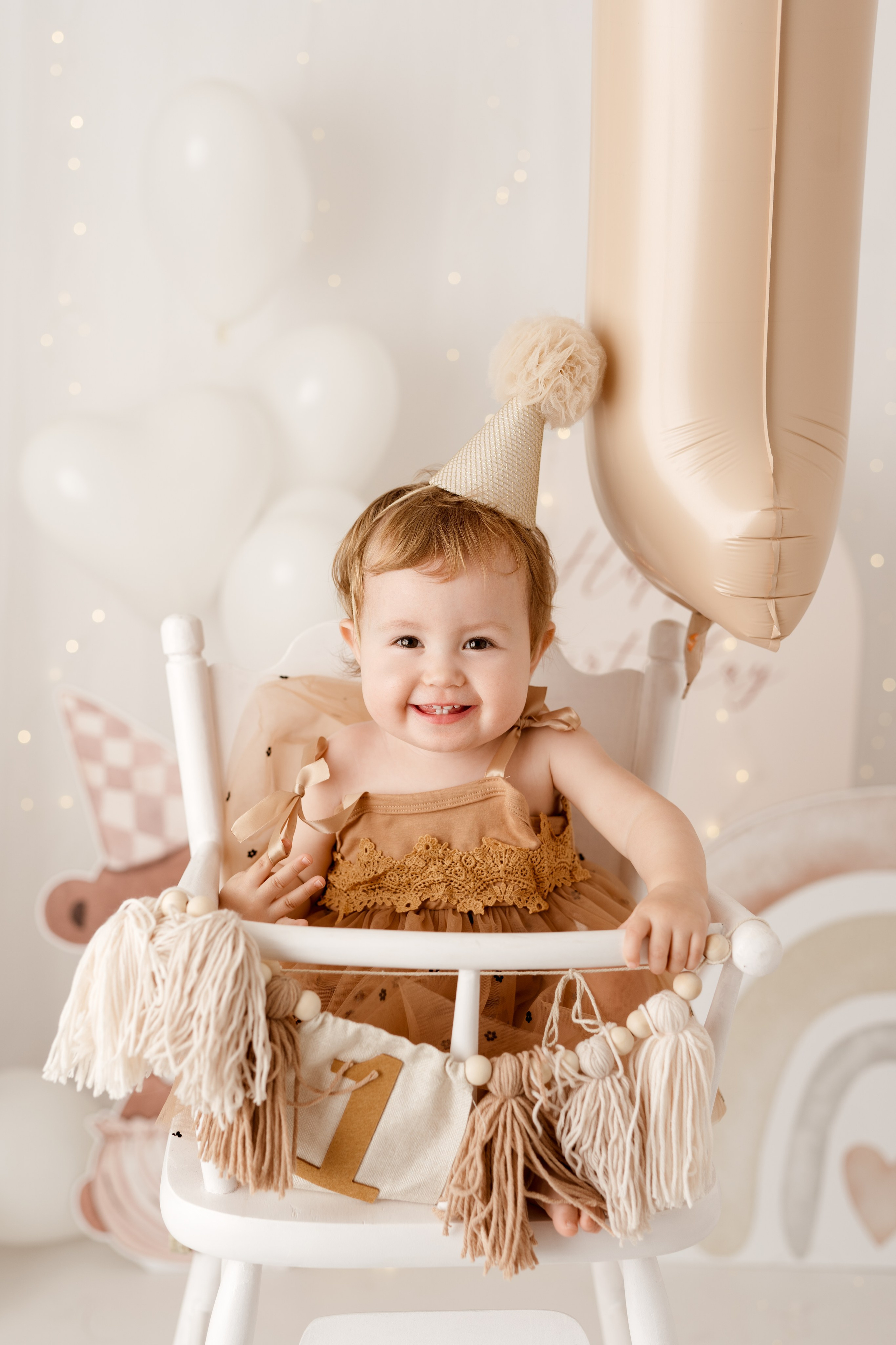 Sesja roczkowa Alicji. Fotograf Łódź - sesja ciążowa, noworodkowa, dziecięca. Studio w Łodzi