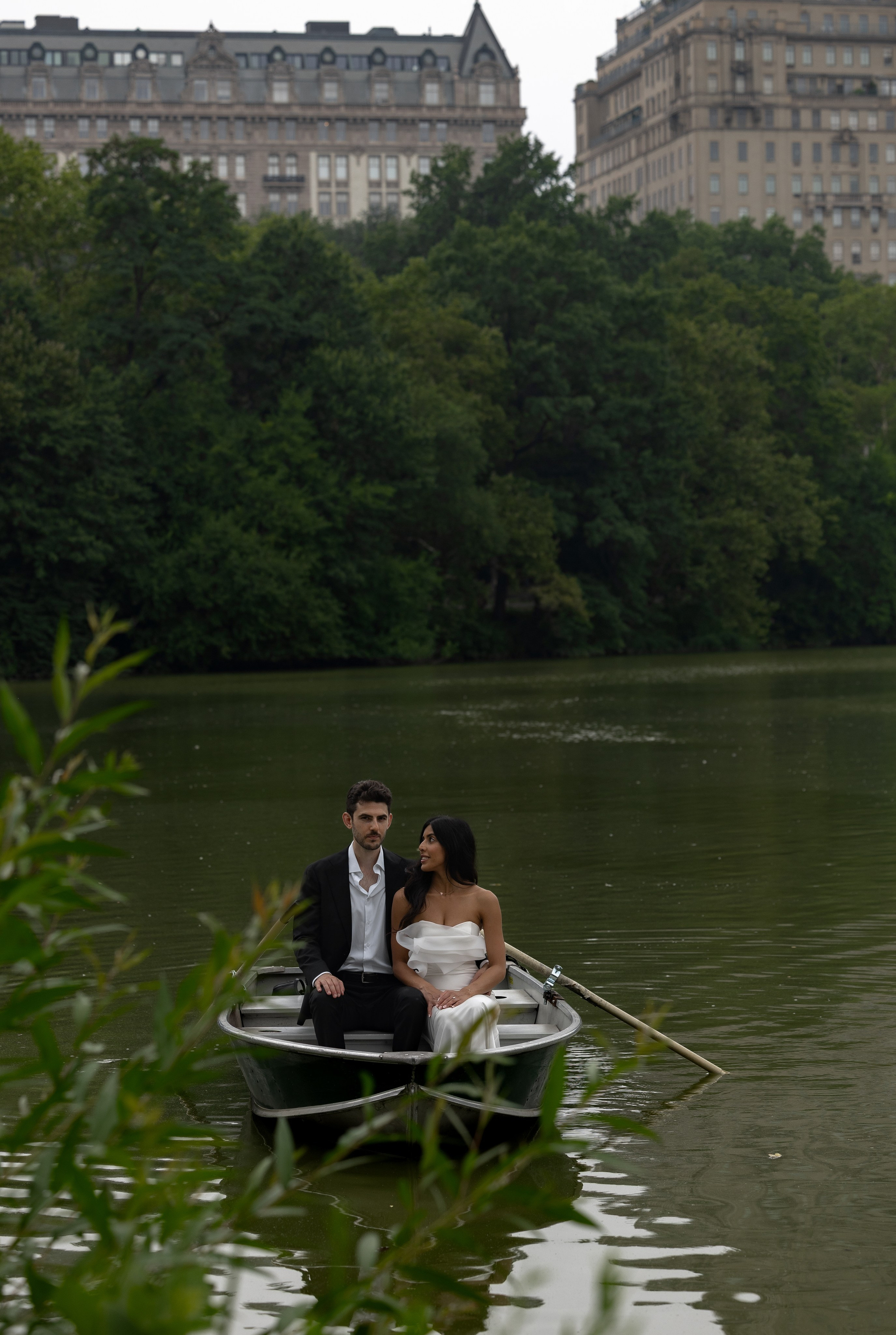 Engagement in Central Park. Photographer Anastasia Nagibina