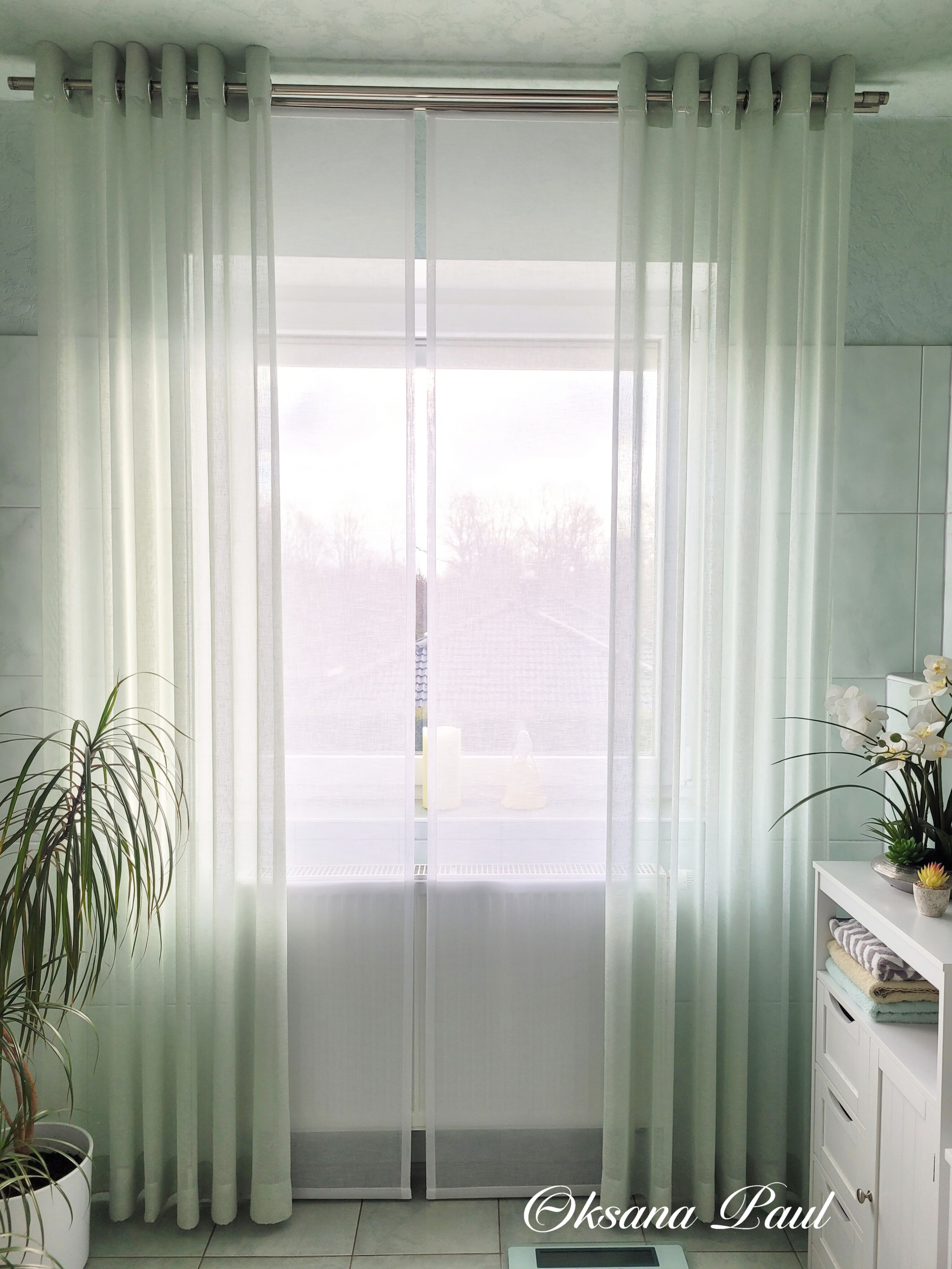 Ванная и Прихожая / Bad & Flur ➜. Oksana Paul-Gardinen-Design Oksana Paul ✧ Art of Gardinen & Textile Design ✧ Polymer Clay Art & Handmade Creatures