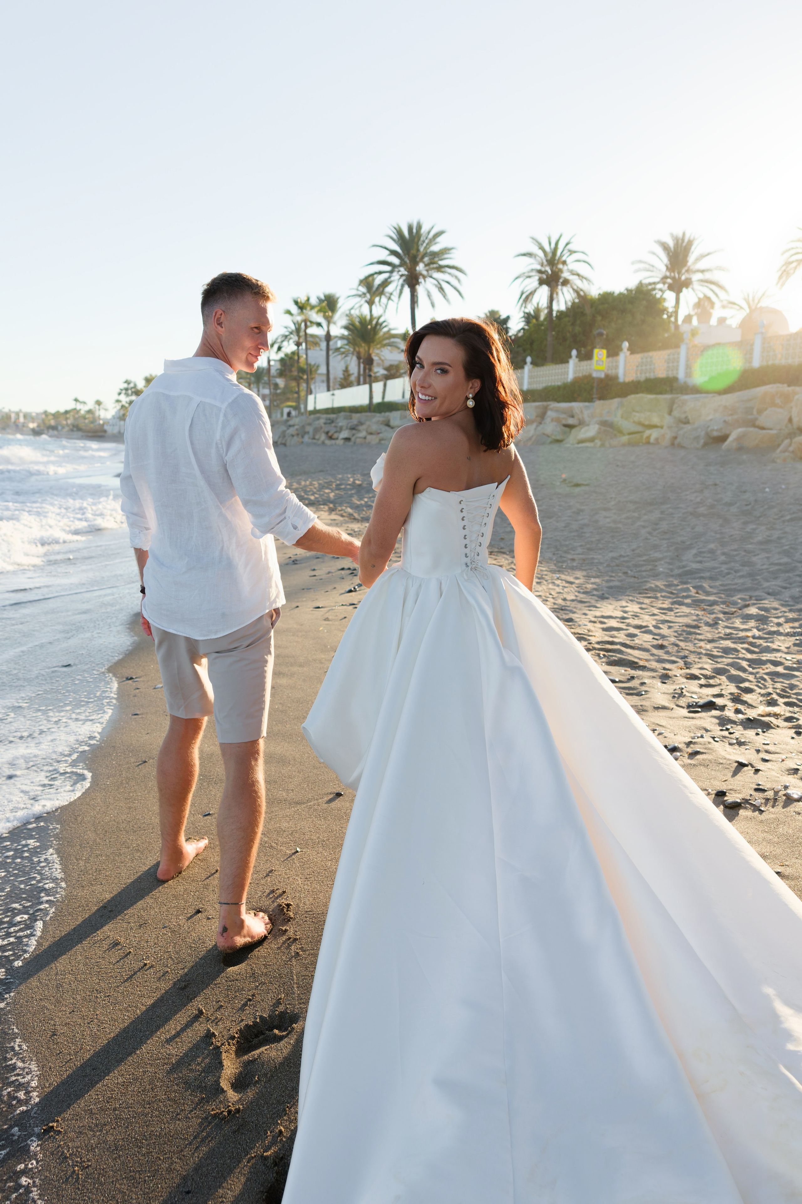 Beach Wedding in Marbella PREVIEW. Destination Wedding Photographer — Nikita Burtsev