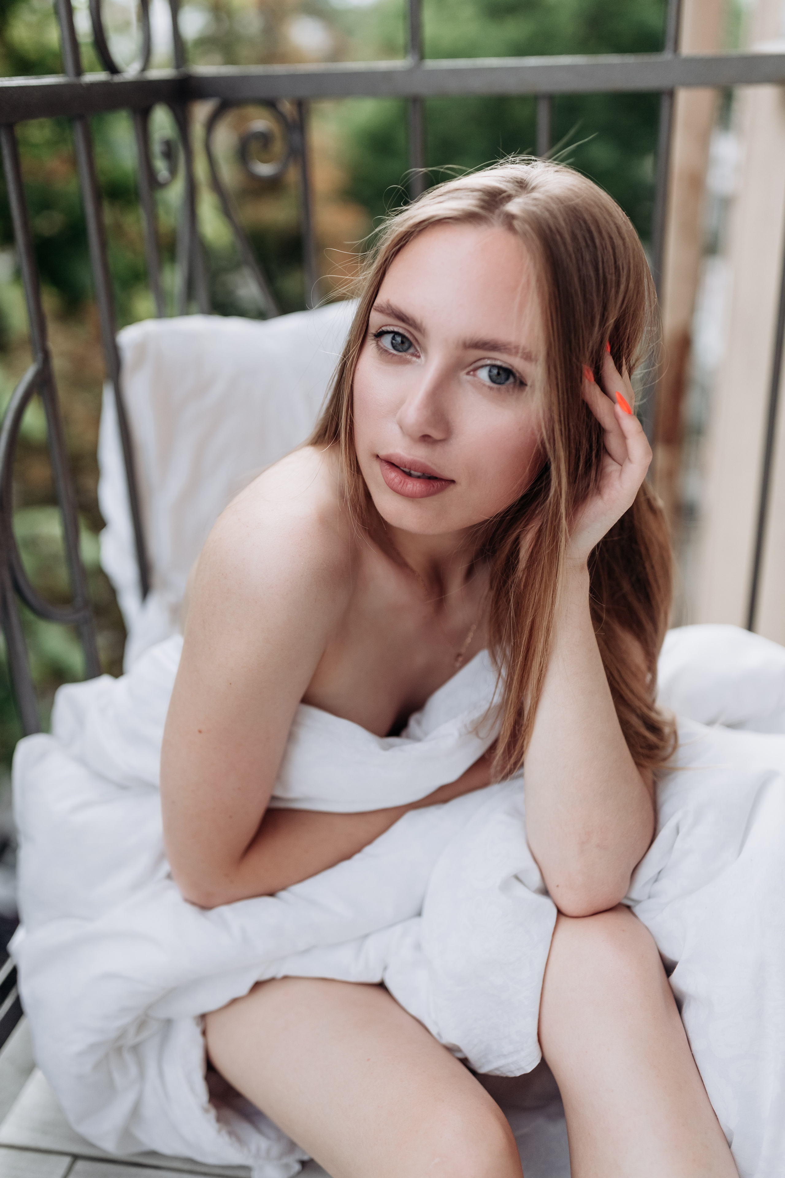 French breakfast with Olya. Фотограф, Руан, Франция