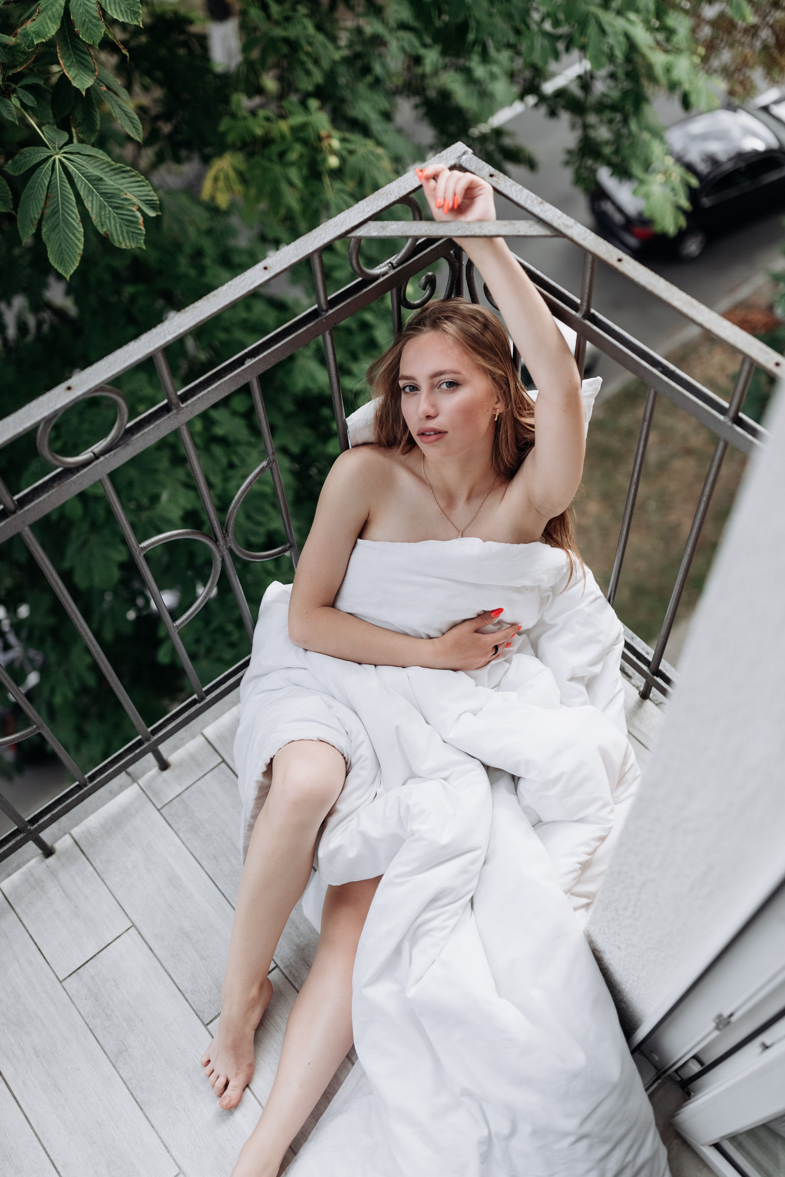 French breakfast with Olya. Фотограф, Руан, Франция