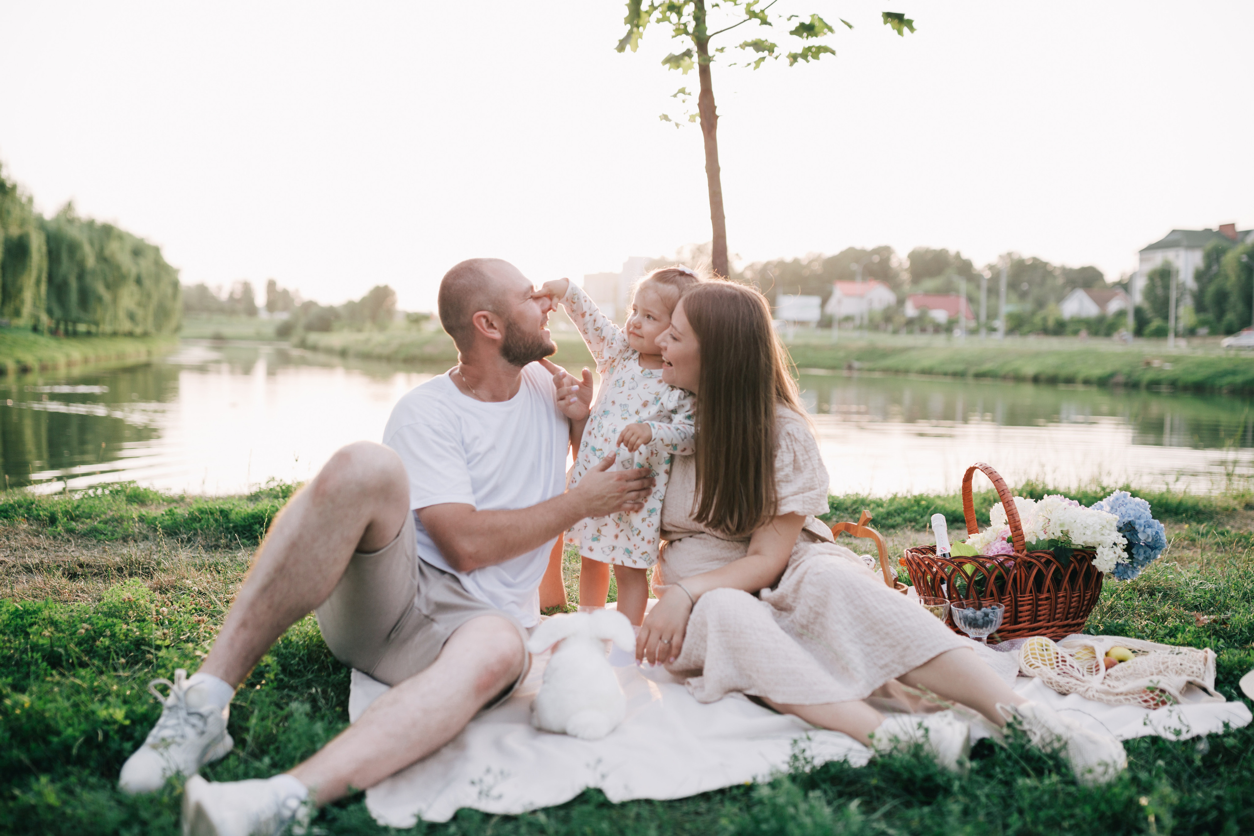 Summer family picnic. Photographe à Rouen, France