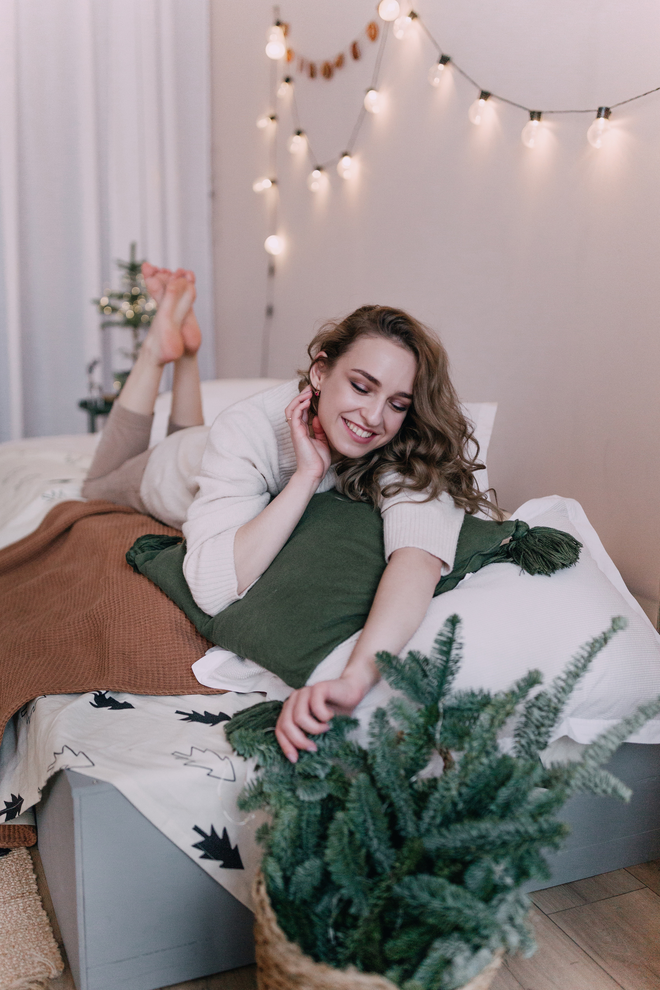 Photoshoot Christmas story with Masha. Photographe à Rouen, France