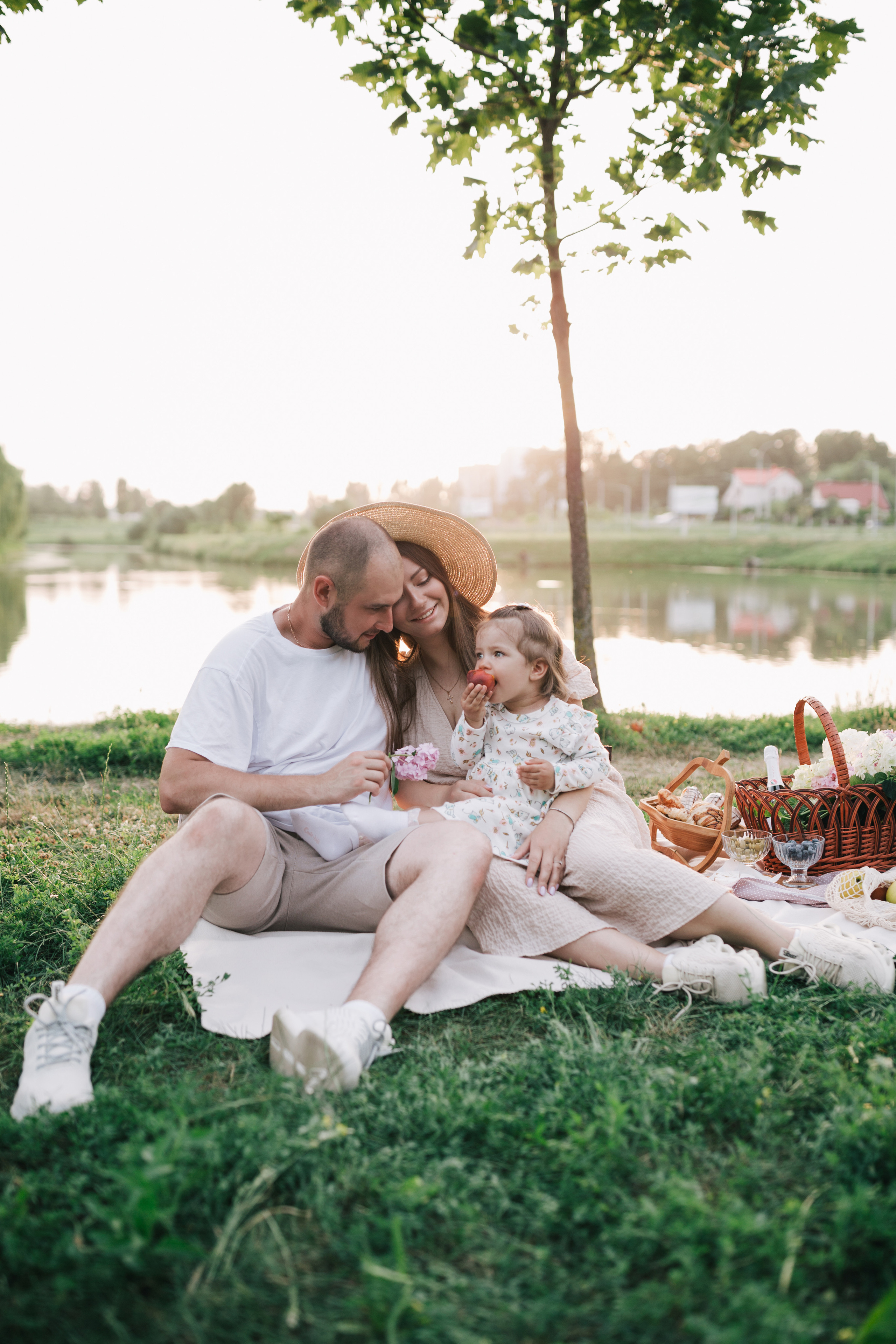 Summer family picnic. Photographe à Rouen, France