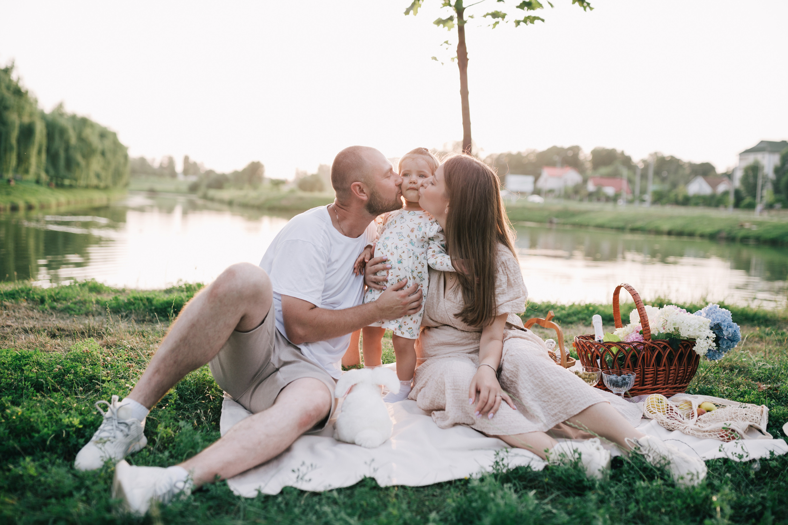 Summer family picnic. Photographe à Rouen, France