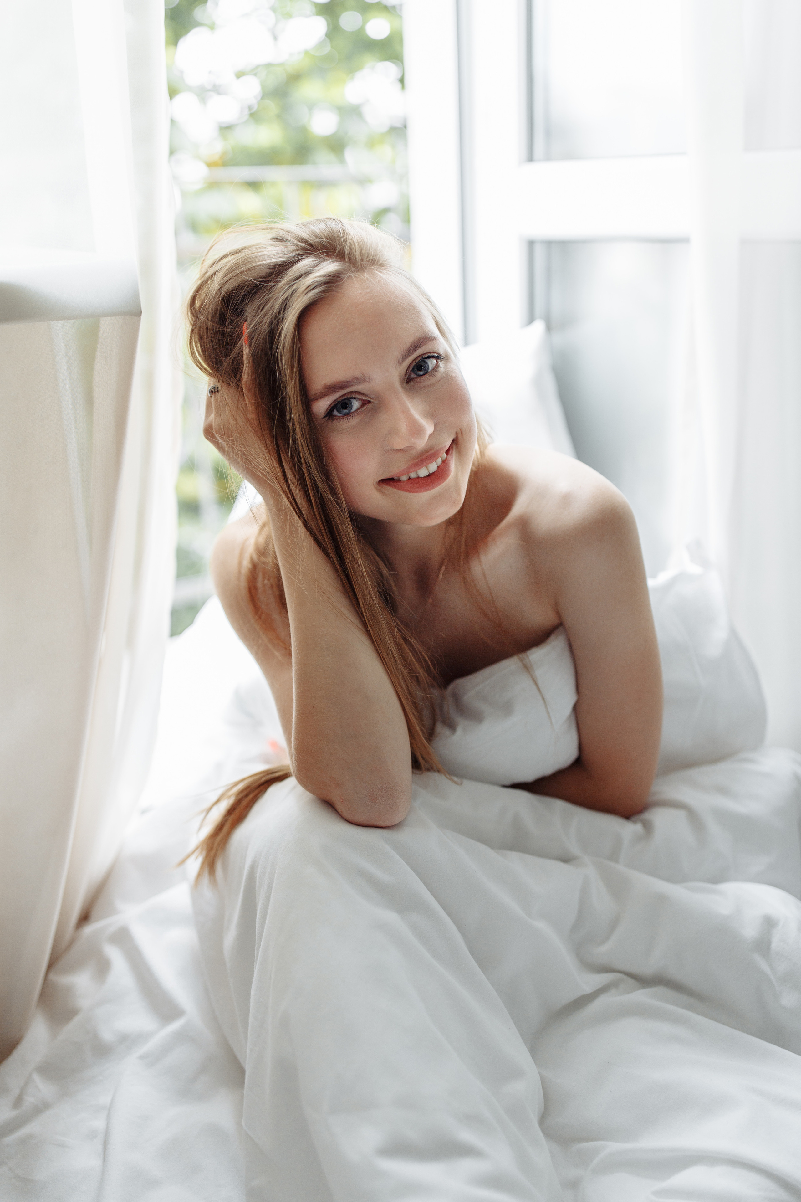 French breakfast with Olya. Фотограф, Руан, Франция