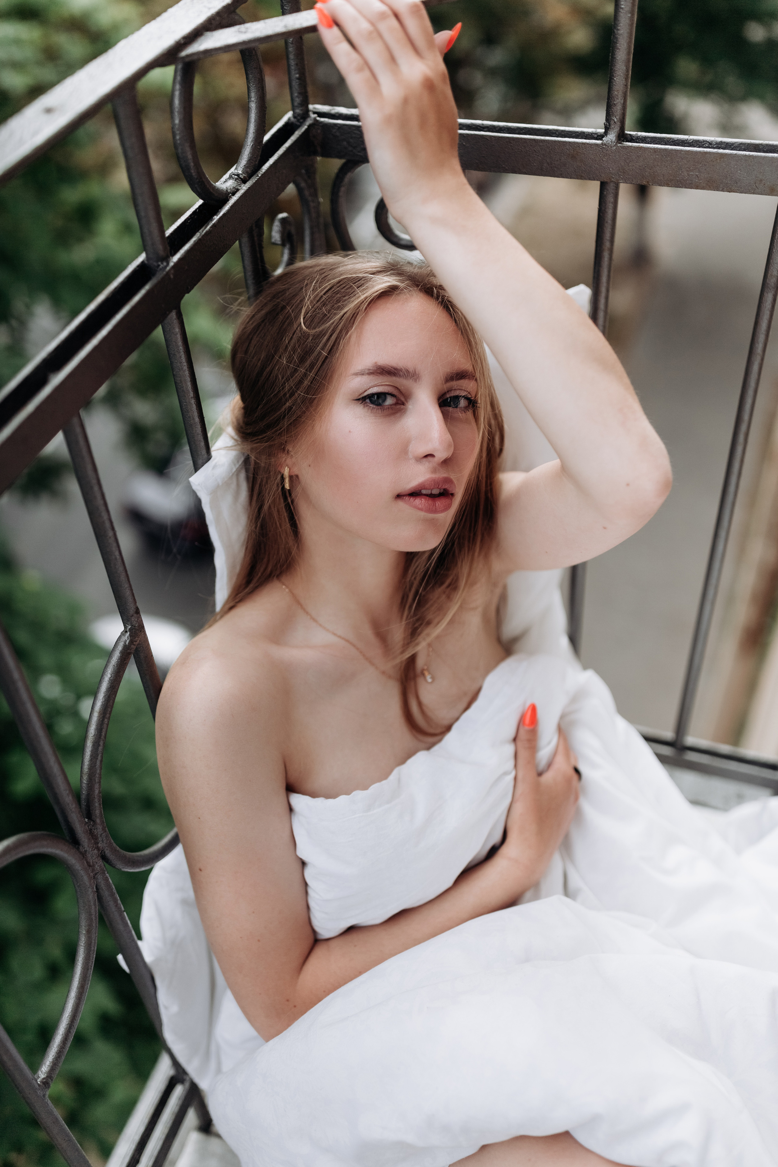 French breakfast with Olya. Фотограф, Руан, Франция