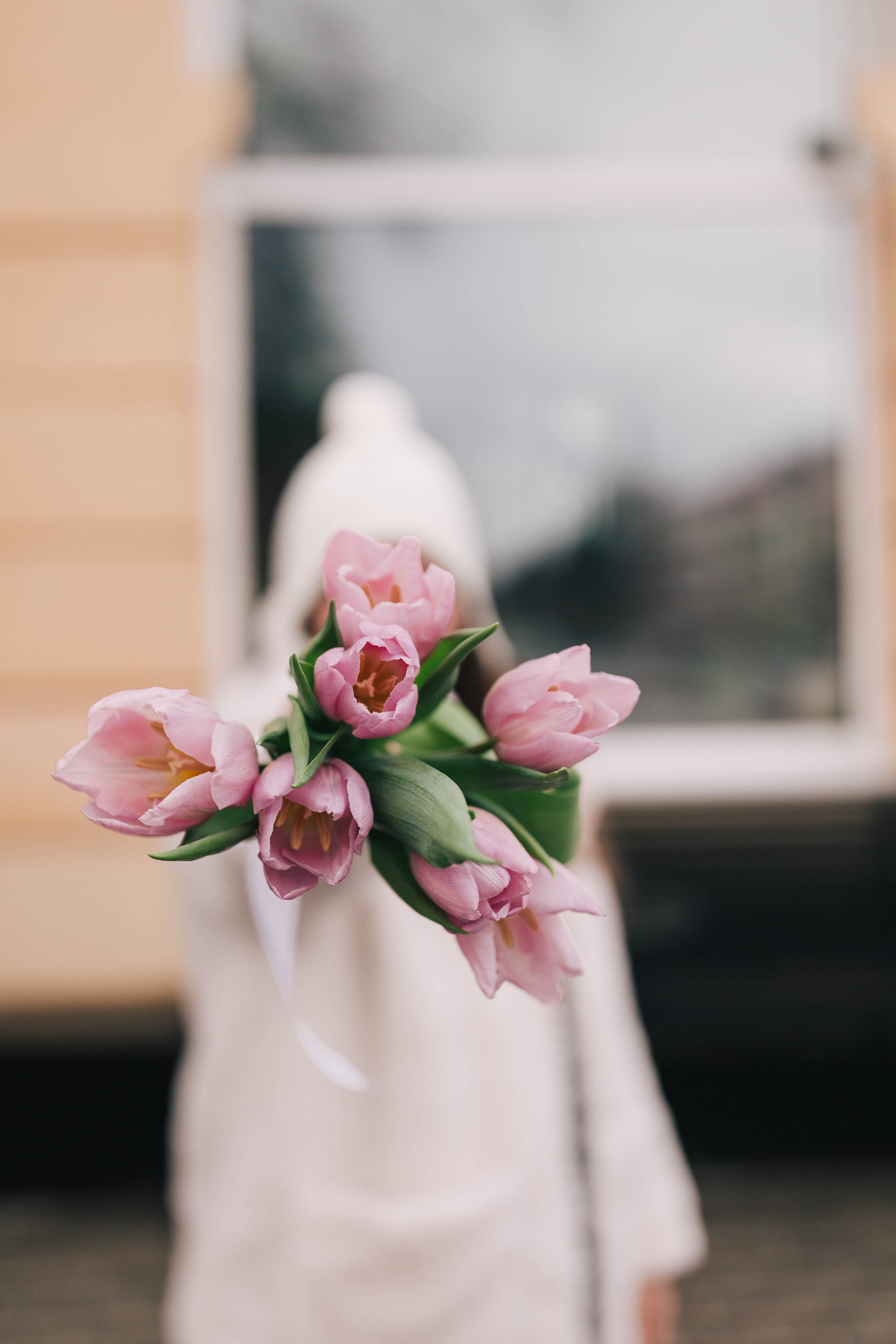 February flowers with Dasha. Фотограф, Руан, Франция