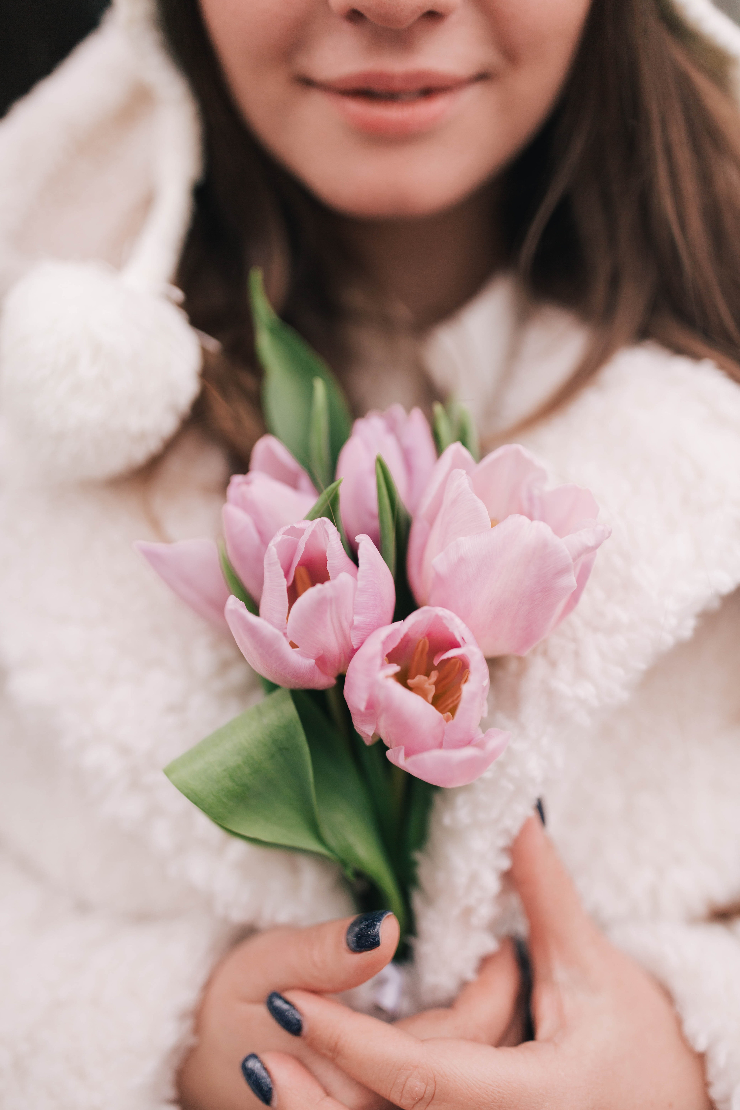 February flowers with Dasha. Фотограф, Руан, Франция
