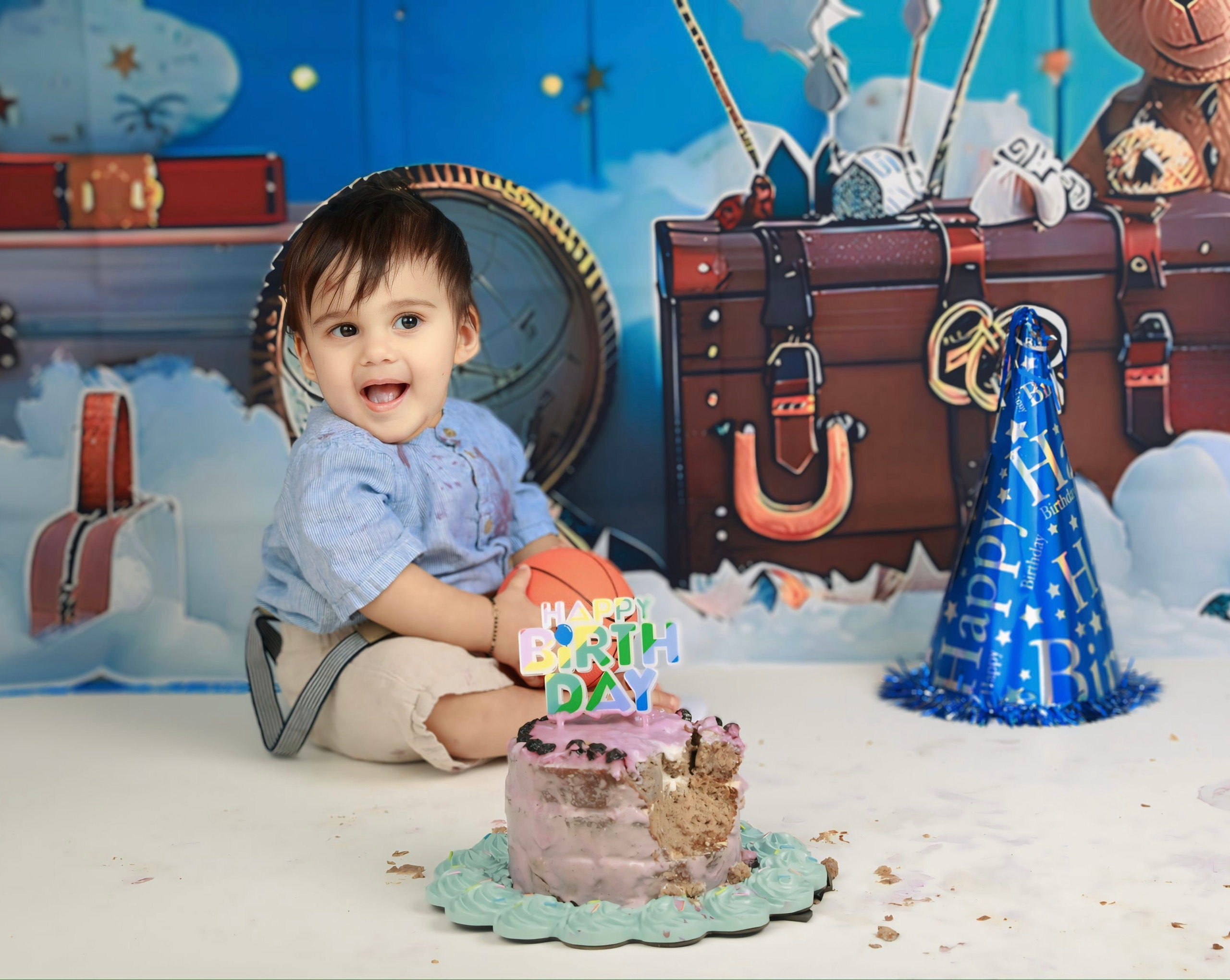 Cakesmash. AP Lens Photography | Newborn, Maternity, Milestone & Family Photographer Little Elm TX