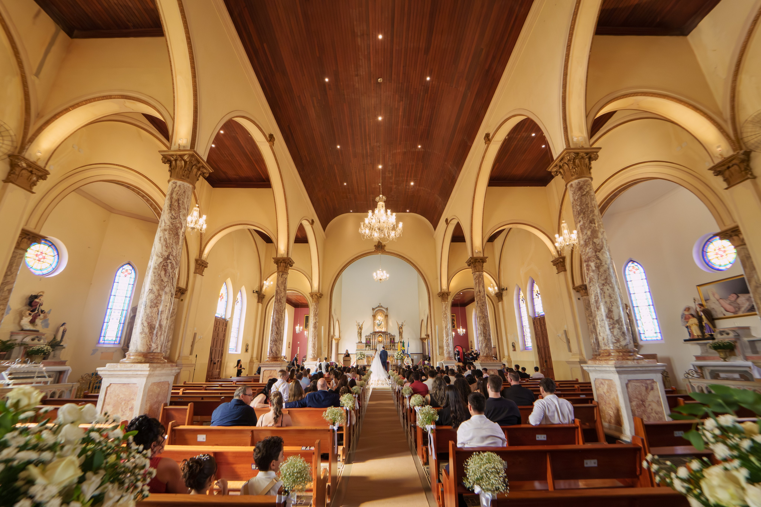 História de Aline & Gabriel. O Casal Dos Noivos