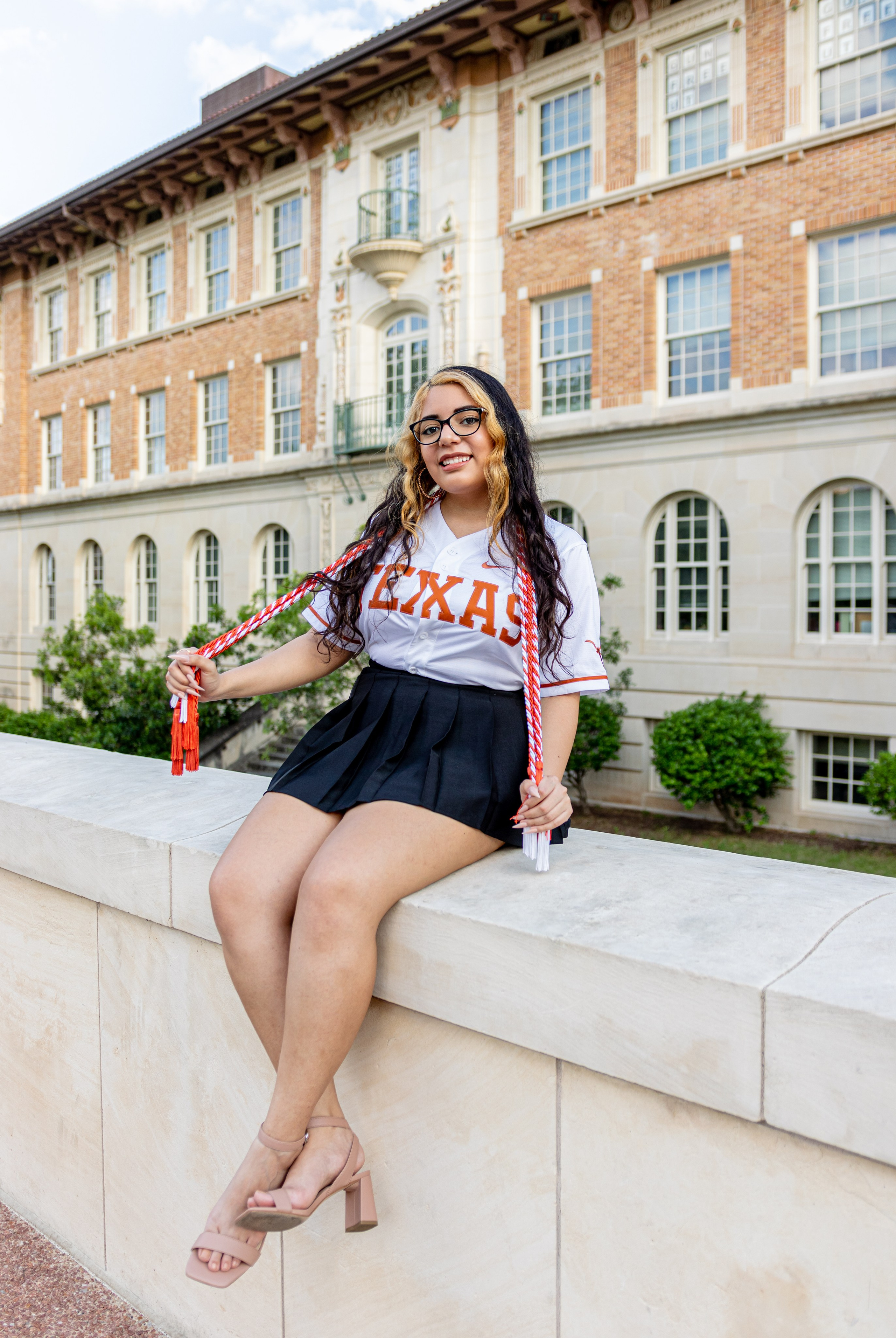 Marissa’s senior photoshoot at the University of Texas Austin
