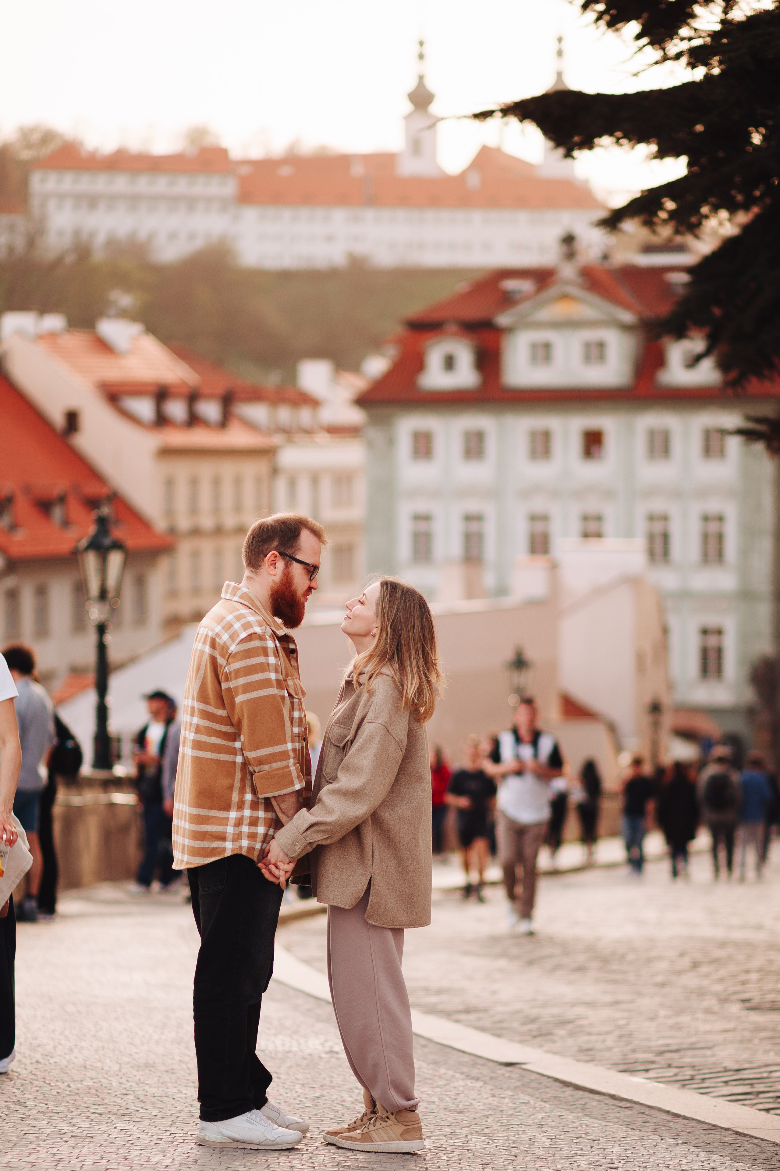 Irina & Boris. Photographer in Prague for tourists