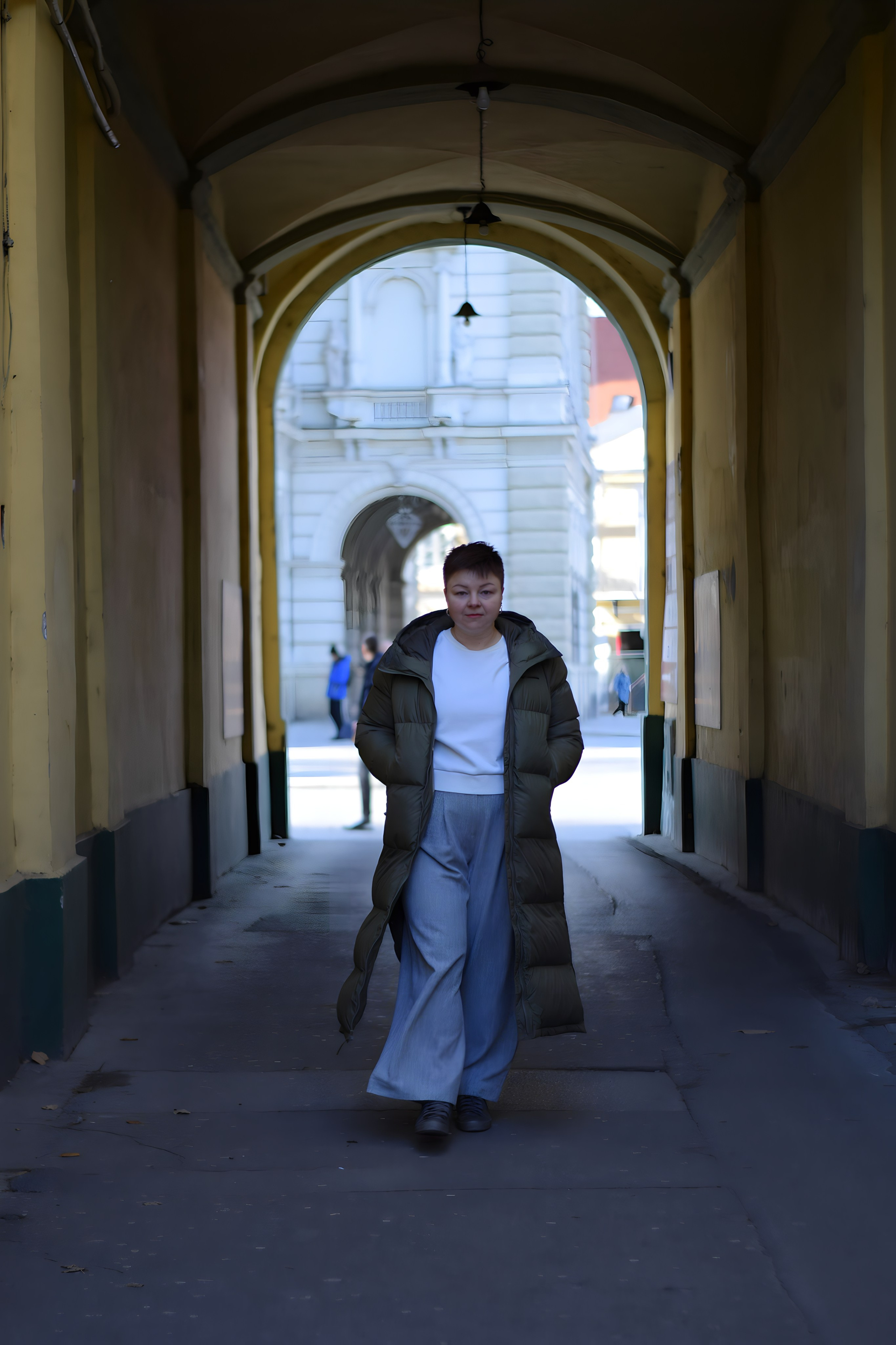 Walking with camera with Elena, Novi Sad, Serbia. Виктория Федосеенко, фотограф в Сербии