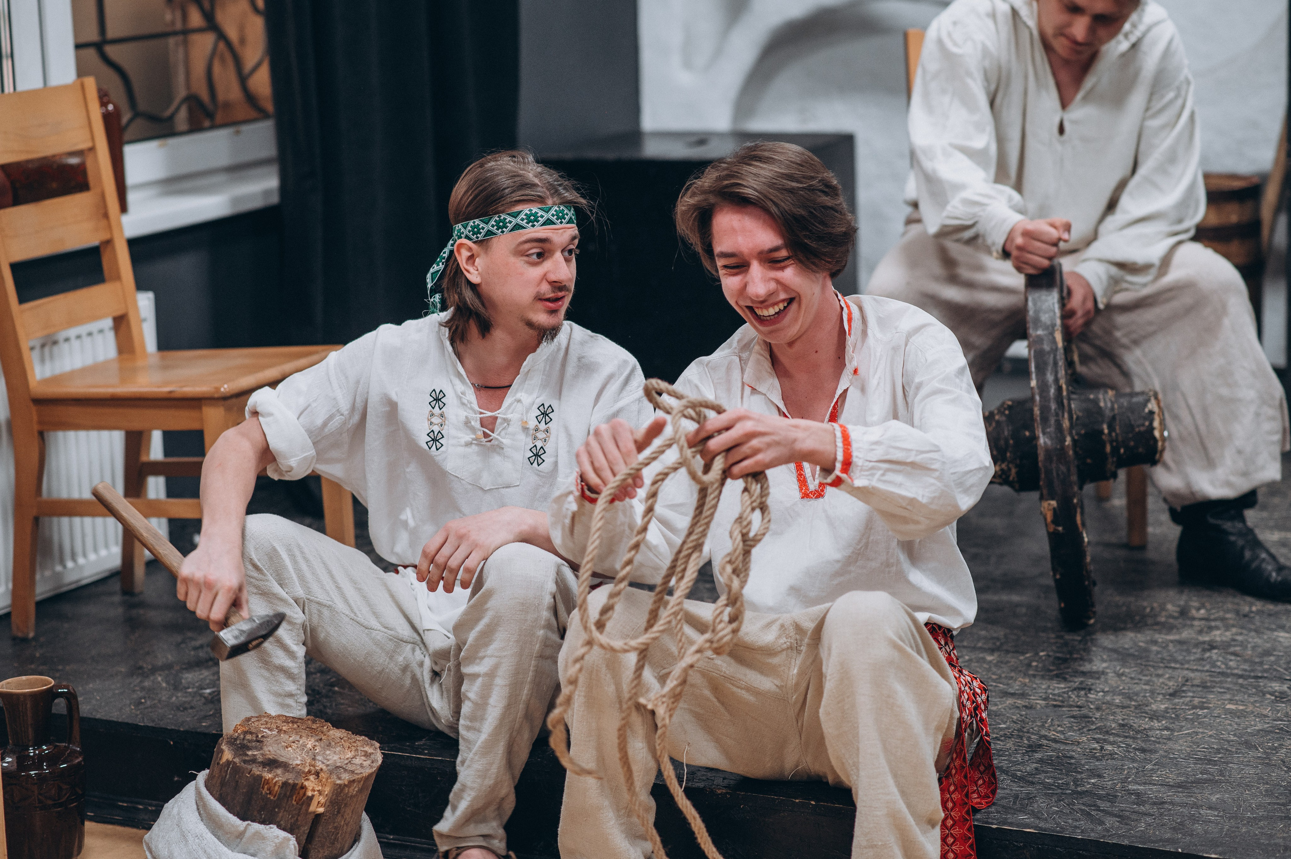 Вистава студентів Кайдашева сім’я. Фотограф Київ