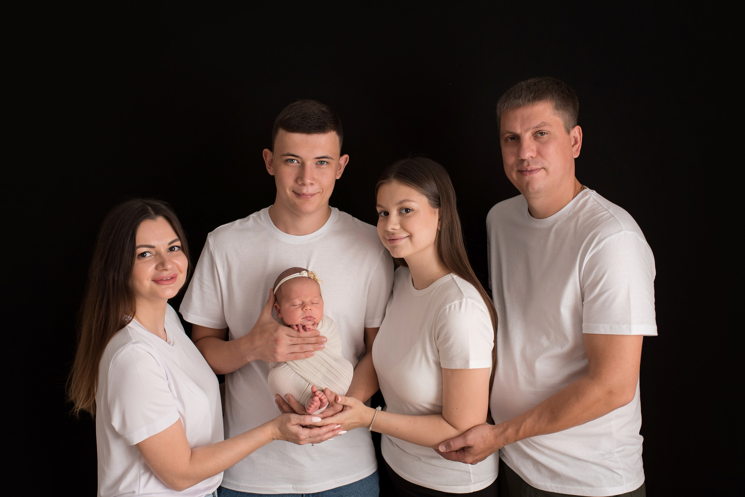 Alisa 15 days. In-home newborn photography Raleigh & area Katya Kulikova