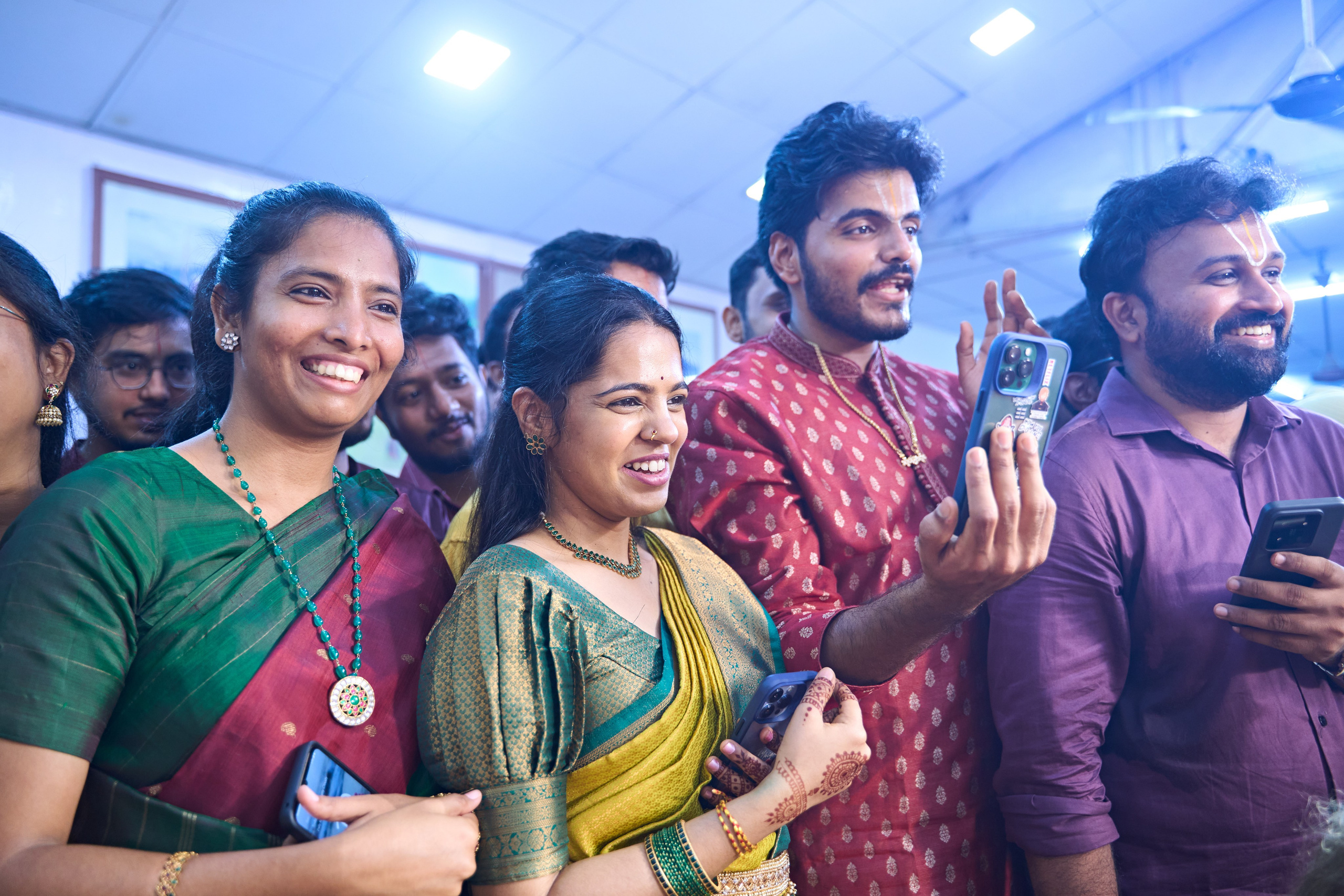 Ananya & Srihari. Menu