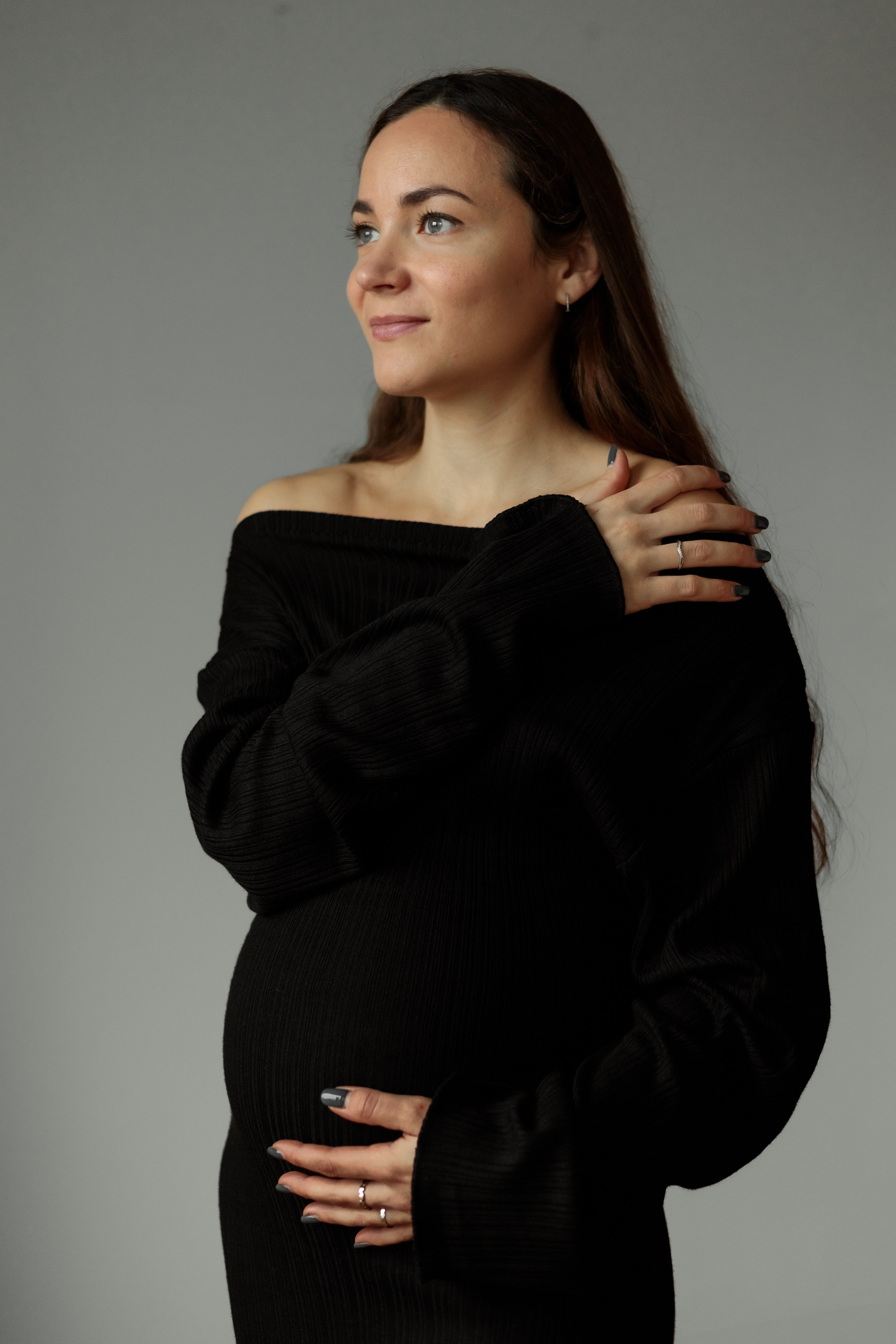 Pregnancy shooting at home. Elena Gorobets. Photographer in Zagreb