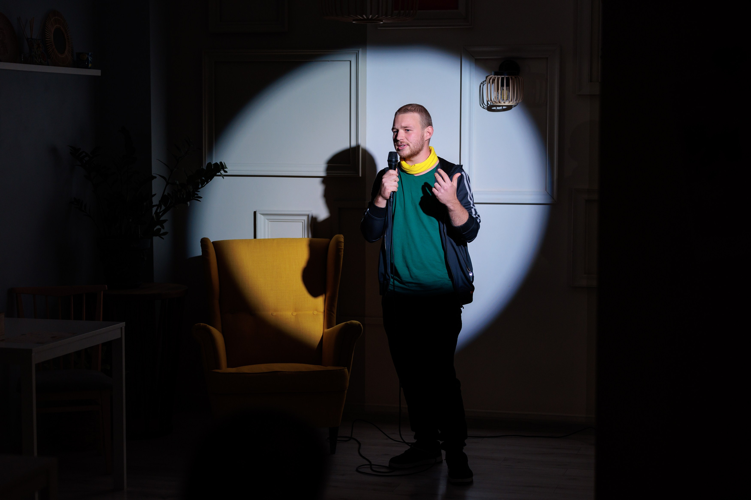 Open Mic - Caferamica. Marius Ciocan