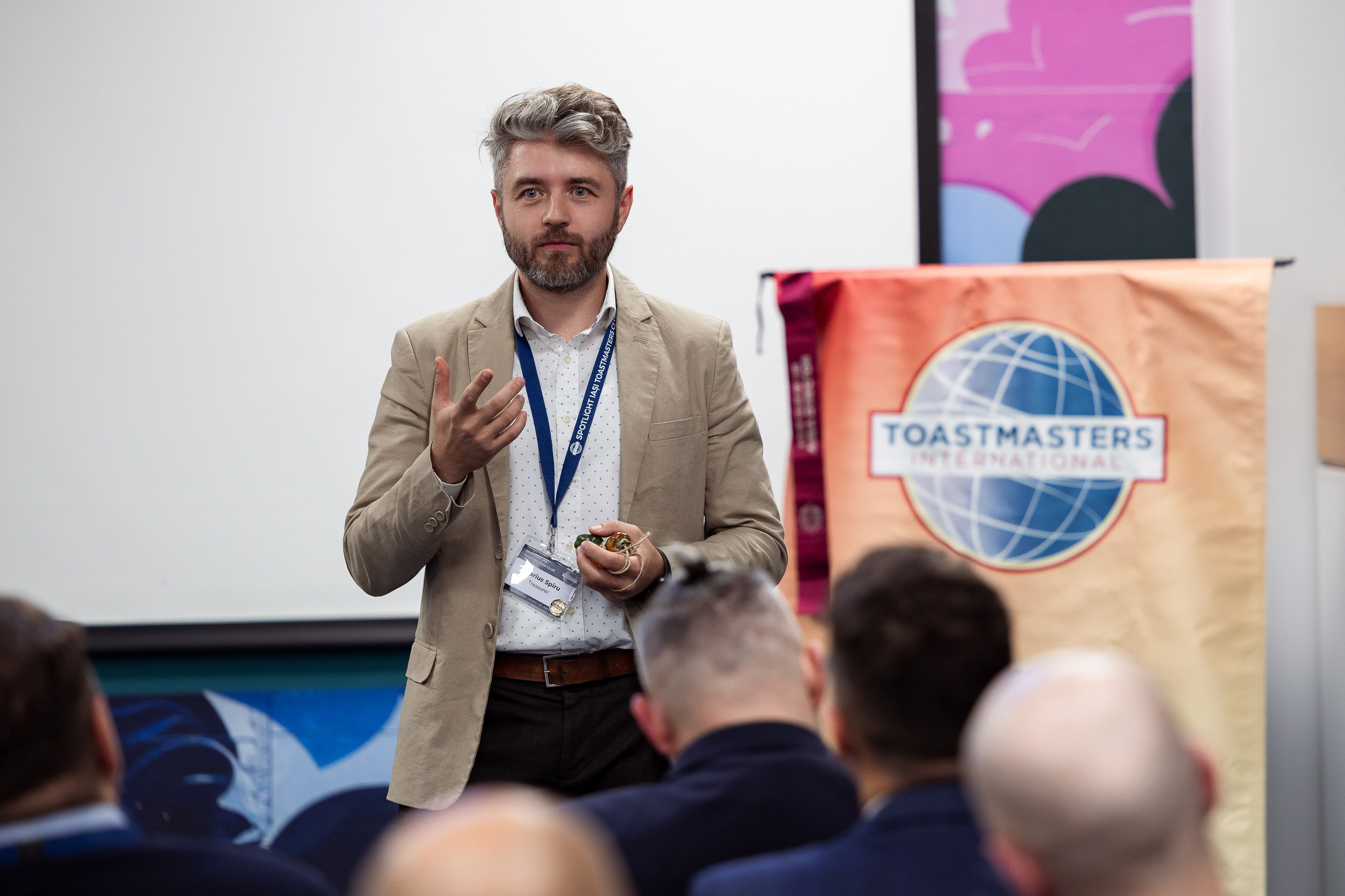Toastmasters. Marius Ciocan