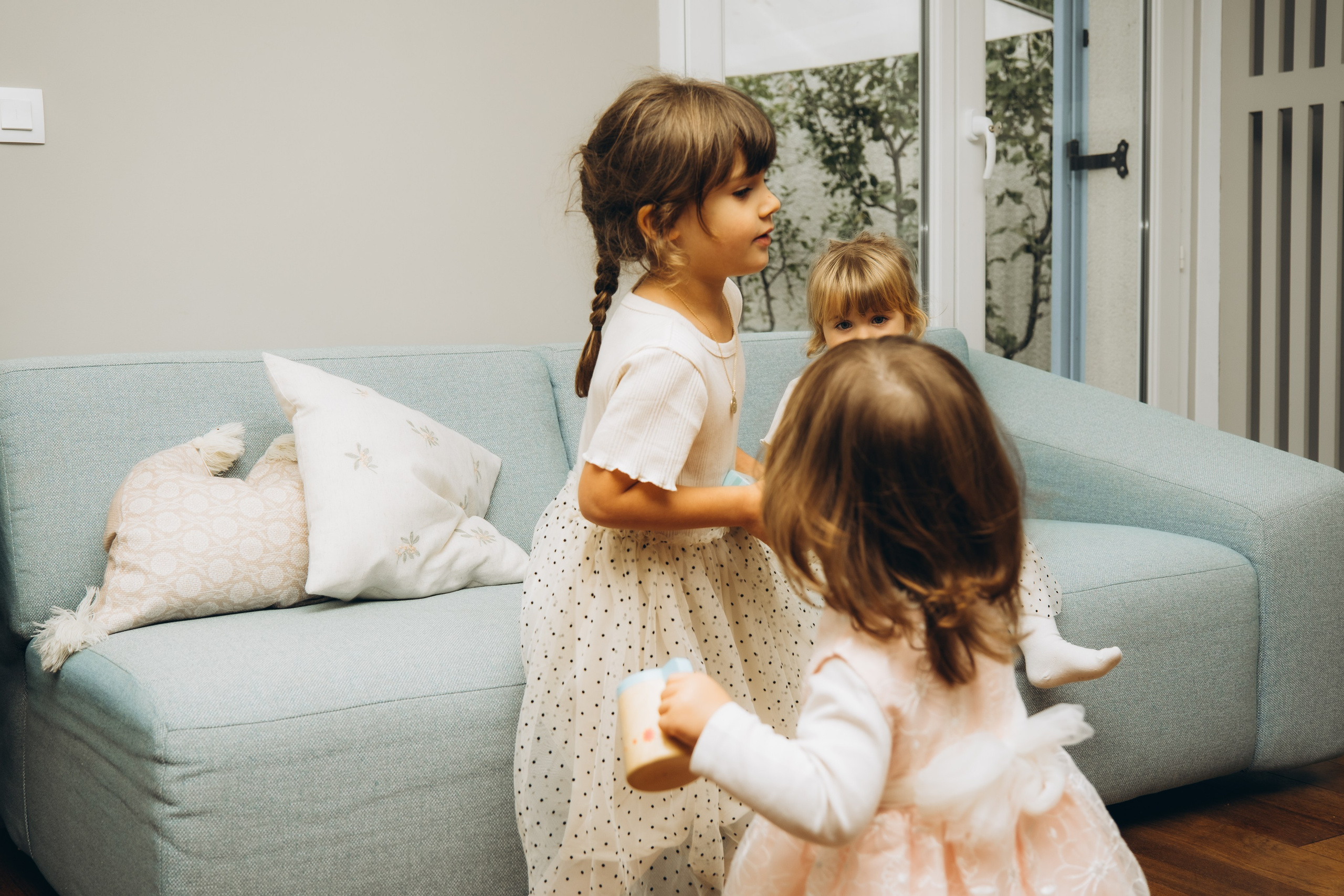 Christening home party. Photographer in Paris Marina Chaput