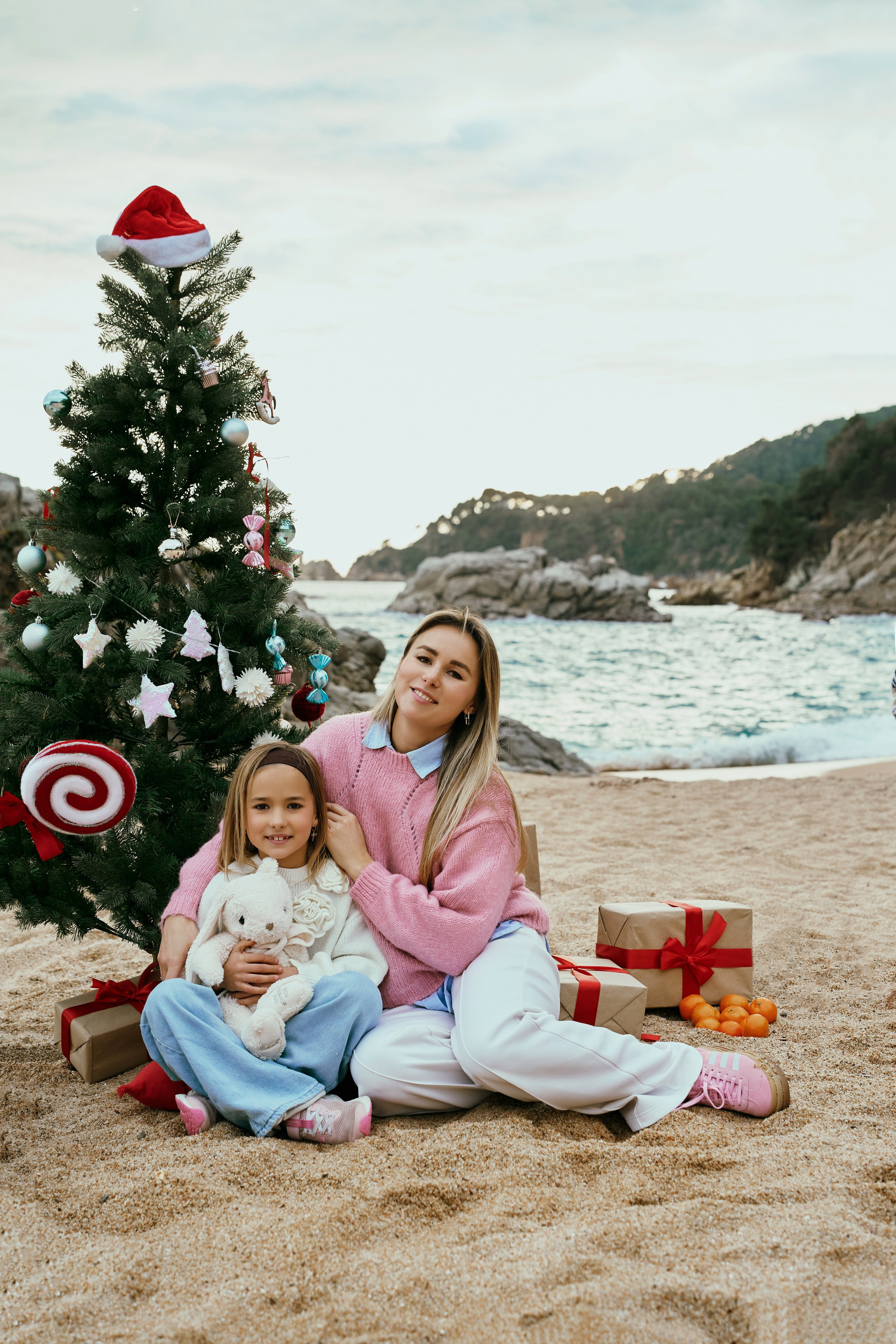 Рождество на пляже. Такие разные, любимые. Фотограф в Барселоне Жанна Захарченко