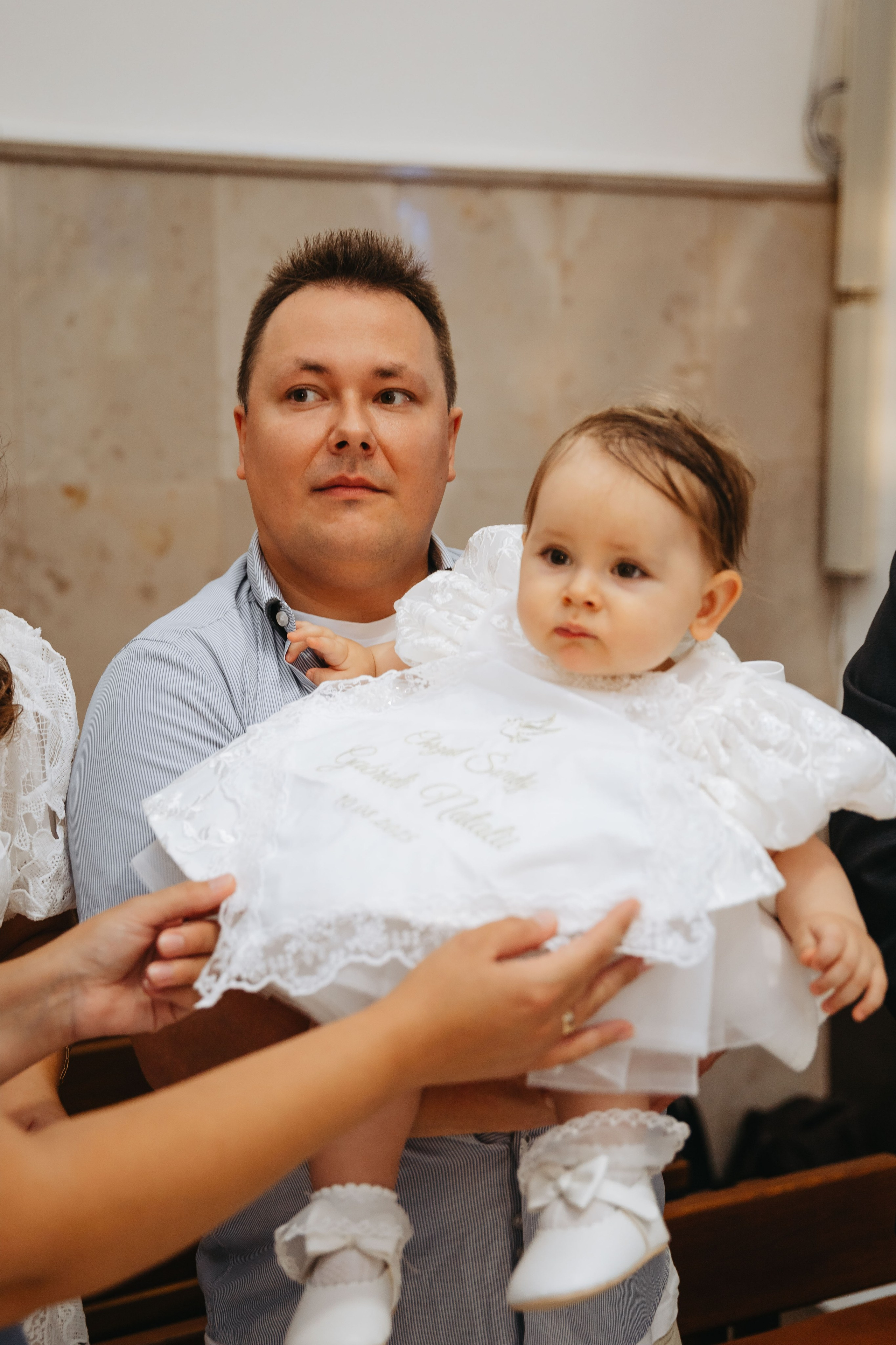 Chrzest Święty i roczek Gabrieli