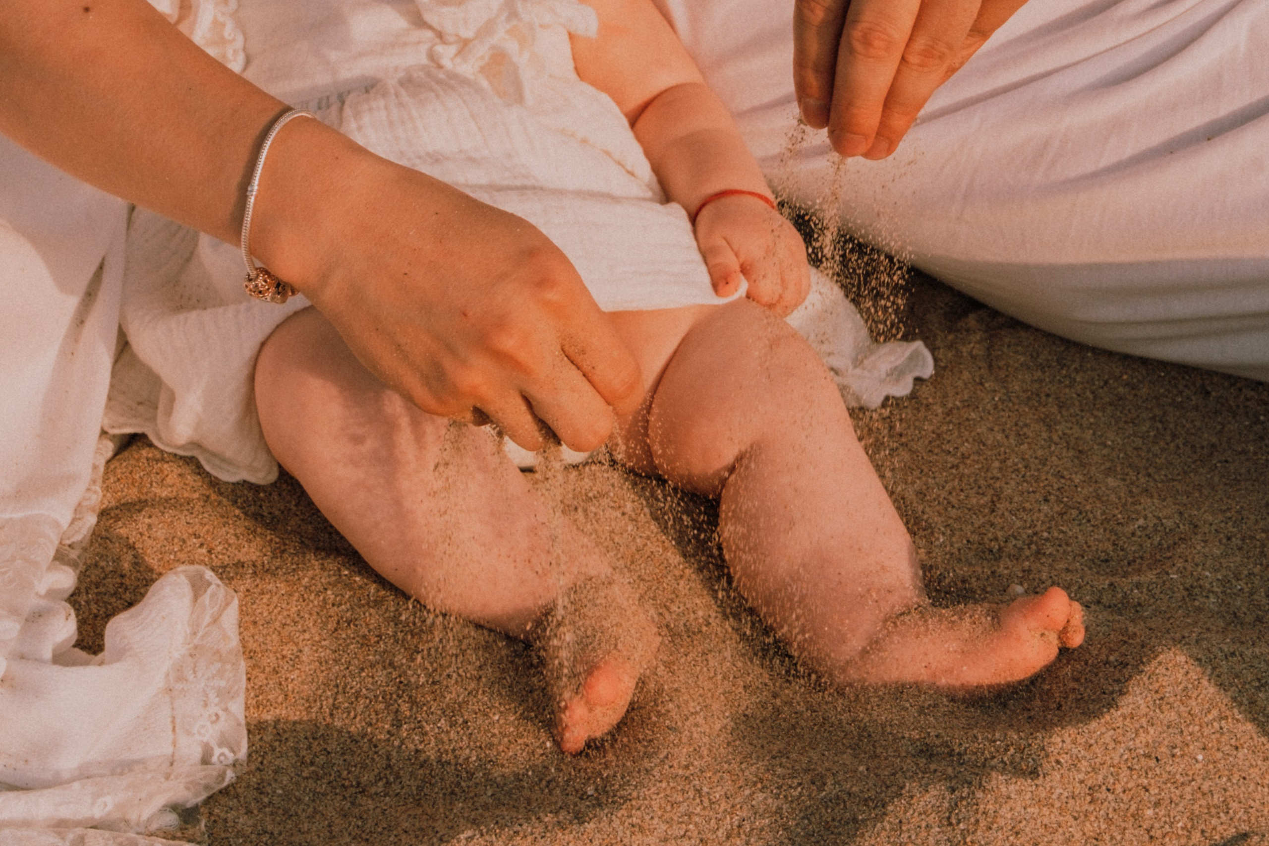 Семейная фотосессия на пляже. Профессиональная фотосъемка в Калафелле — Елена Медведева