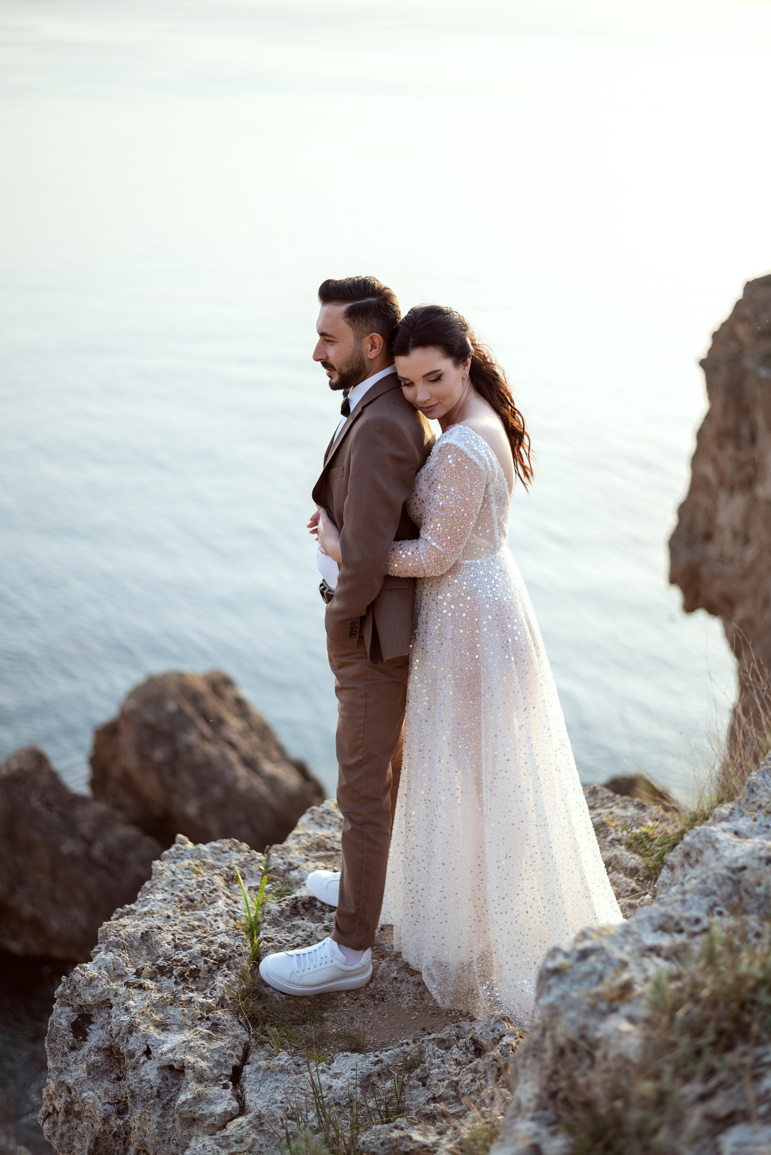 Скалы на море с шикарным видом. Фотограф Анталия, Кемер, Белек, Сиде Дарья Кая